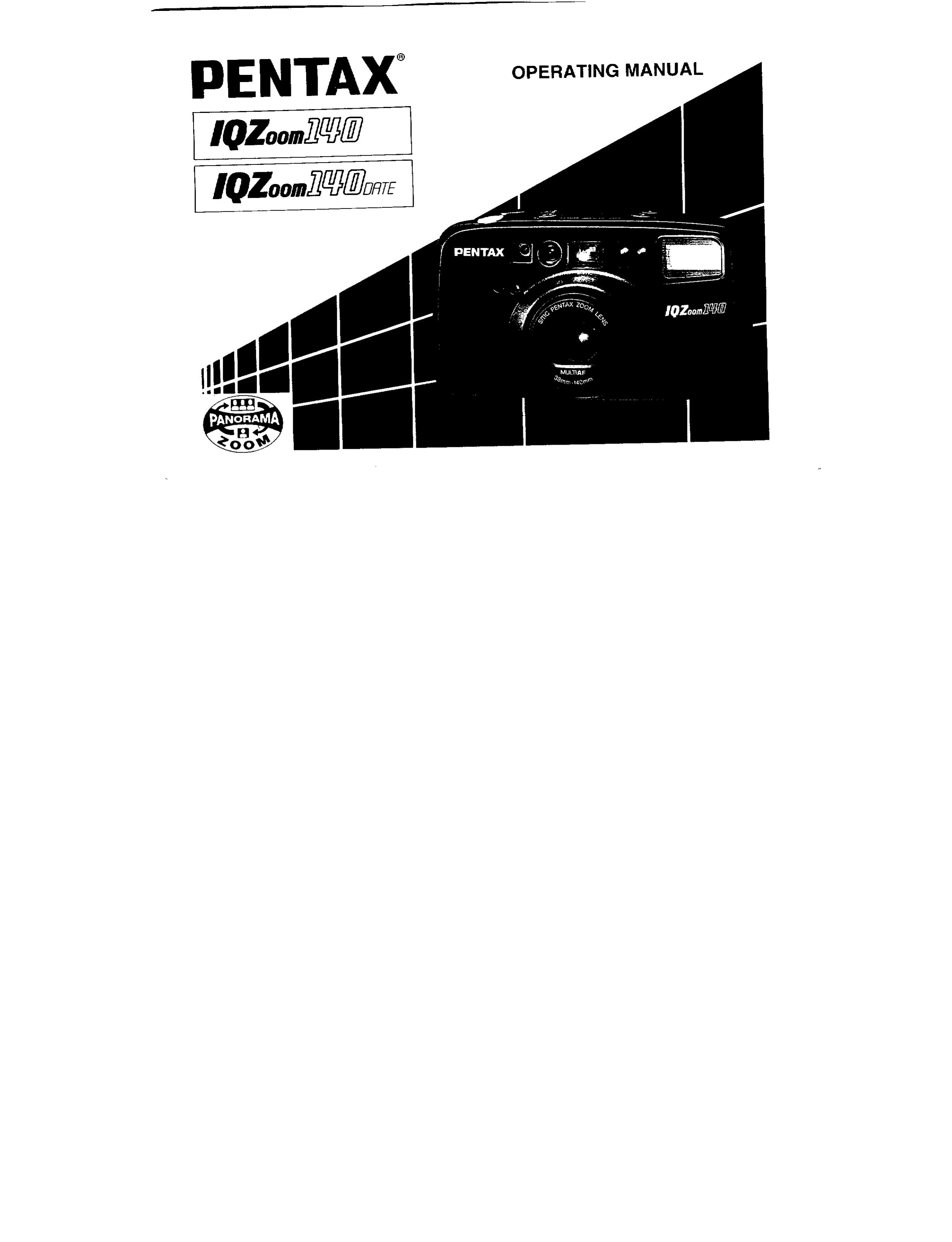 Pentax IQZoom140 Camcorder User Manual