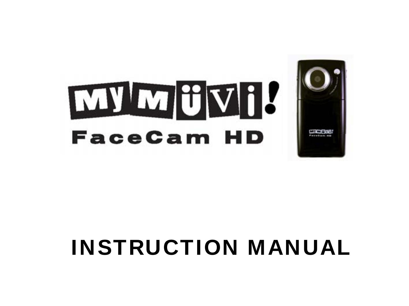 ProMaster MyMuvi Movie Machine Camcorder User Manual