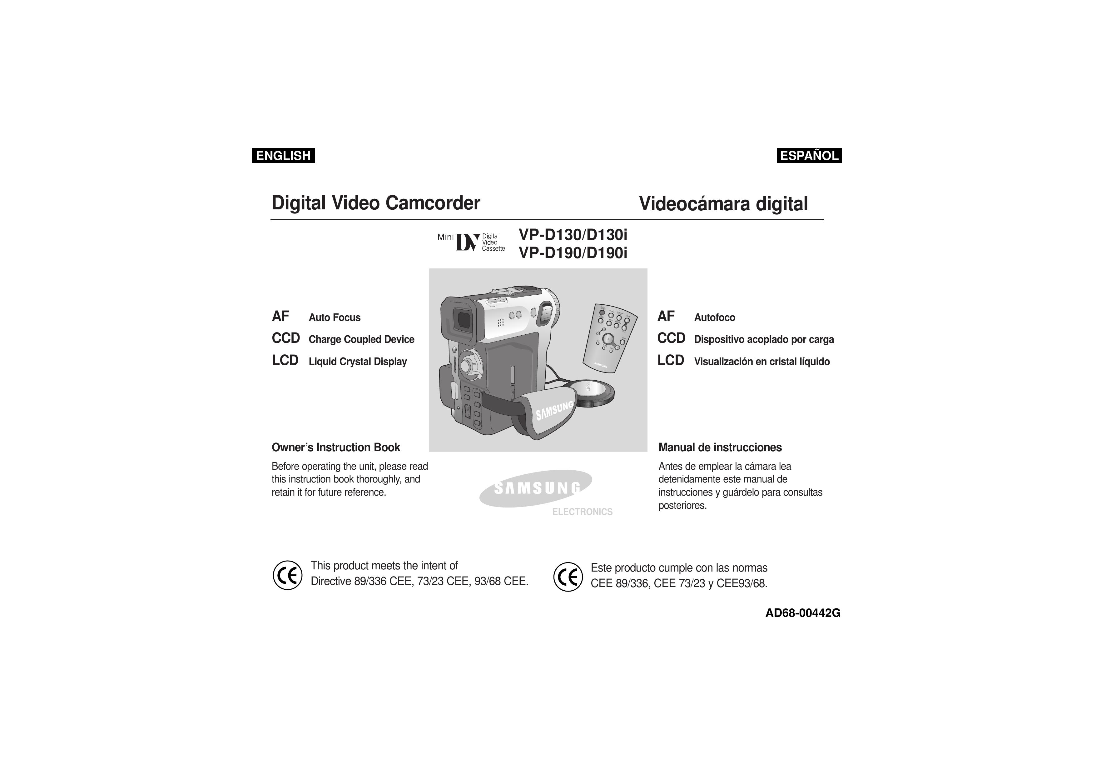 Samsung AD68-00442G Camcorder User Manual