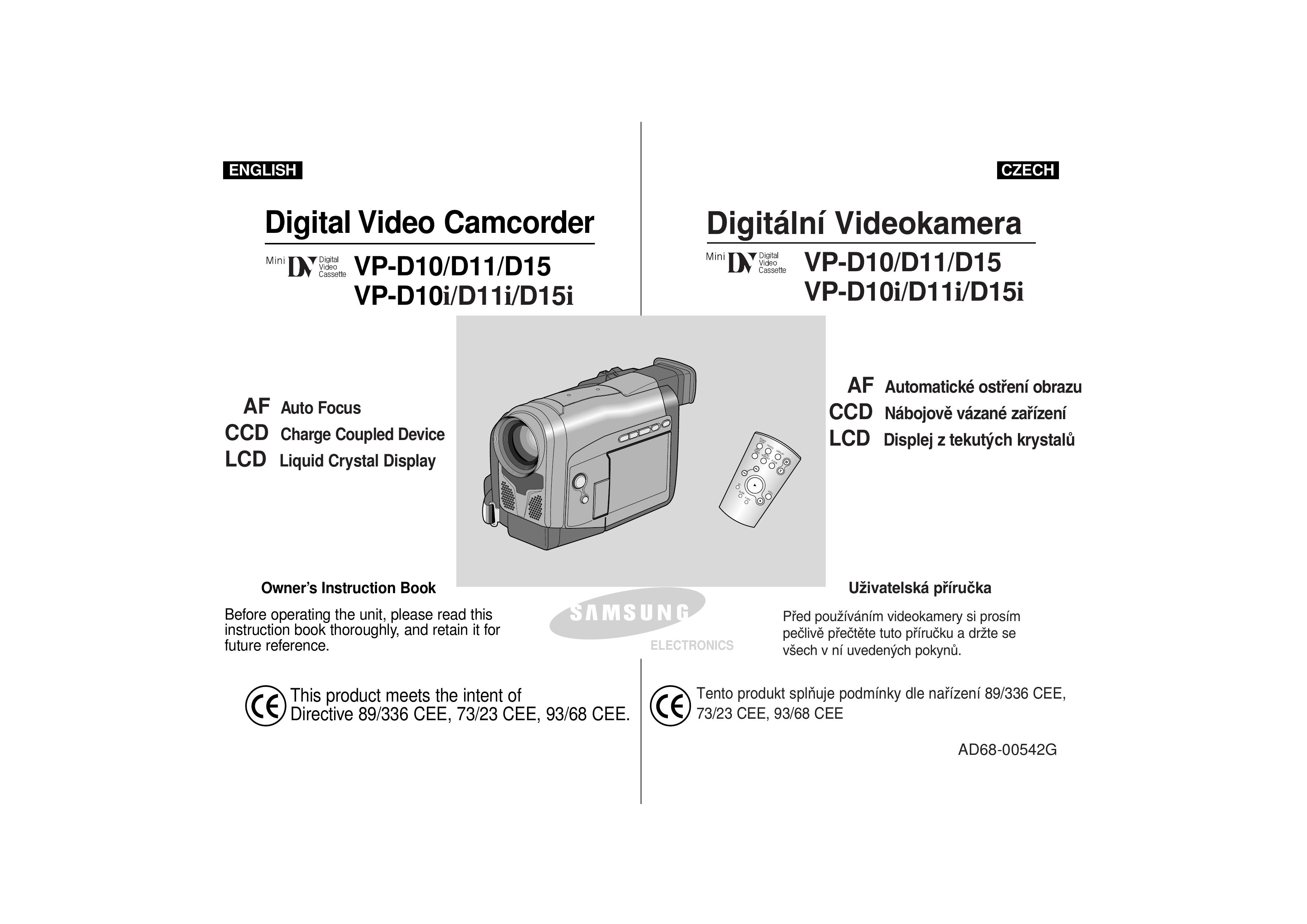 Samsung AD68-00542G Camcorder User Manual