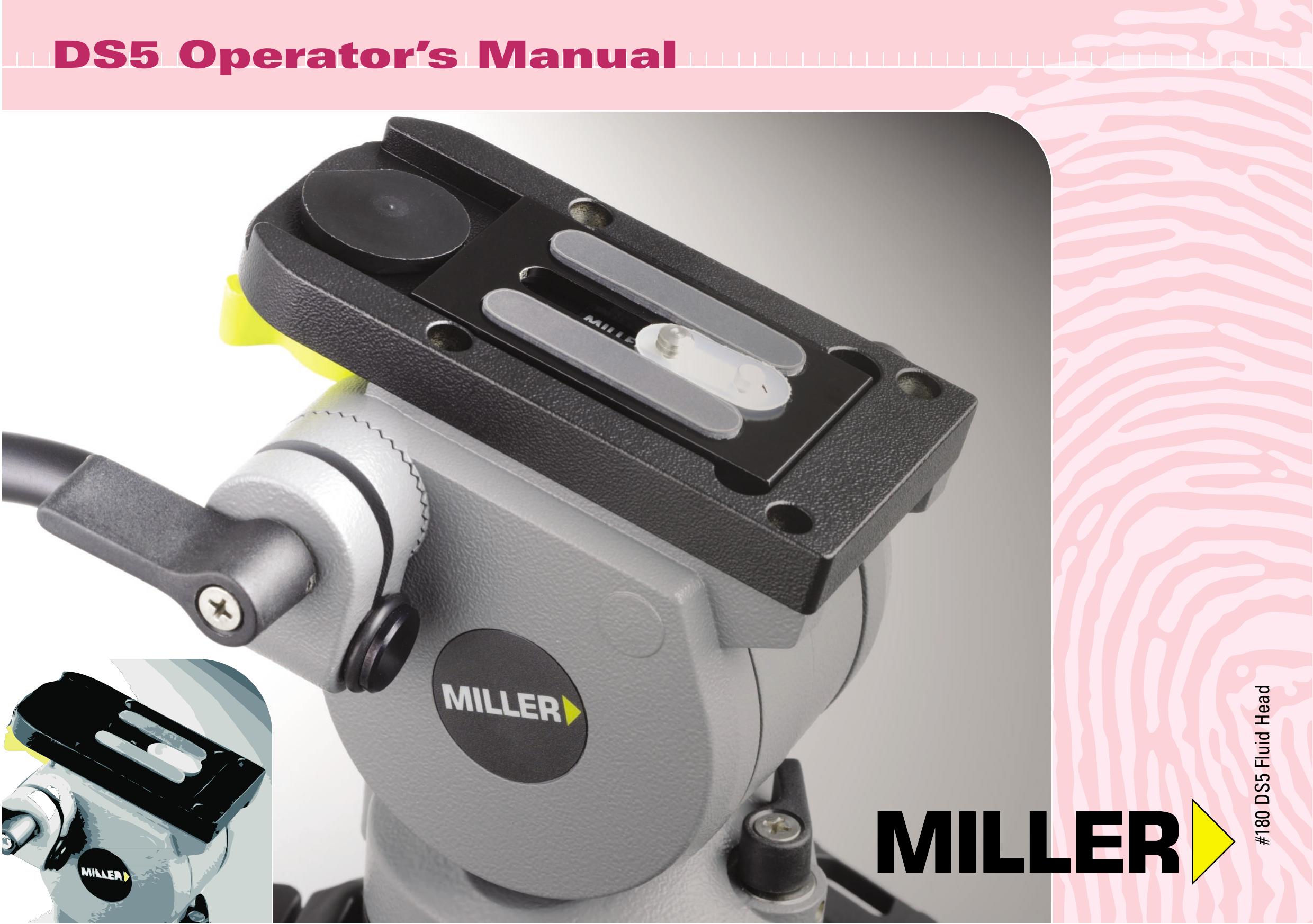 Miller Camera Support DS5 Camcorder Accessories User Manual