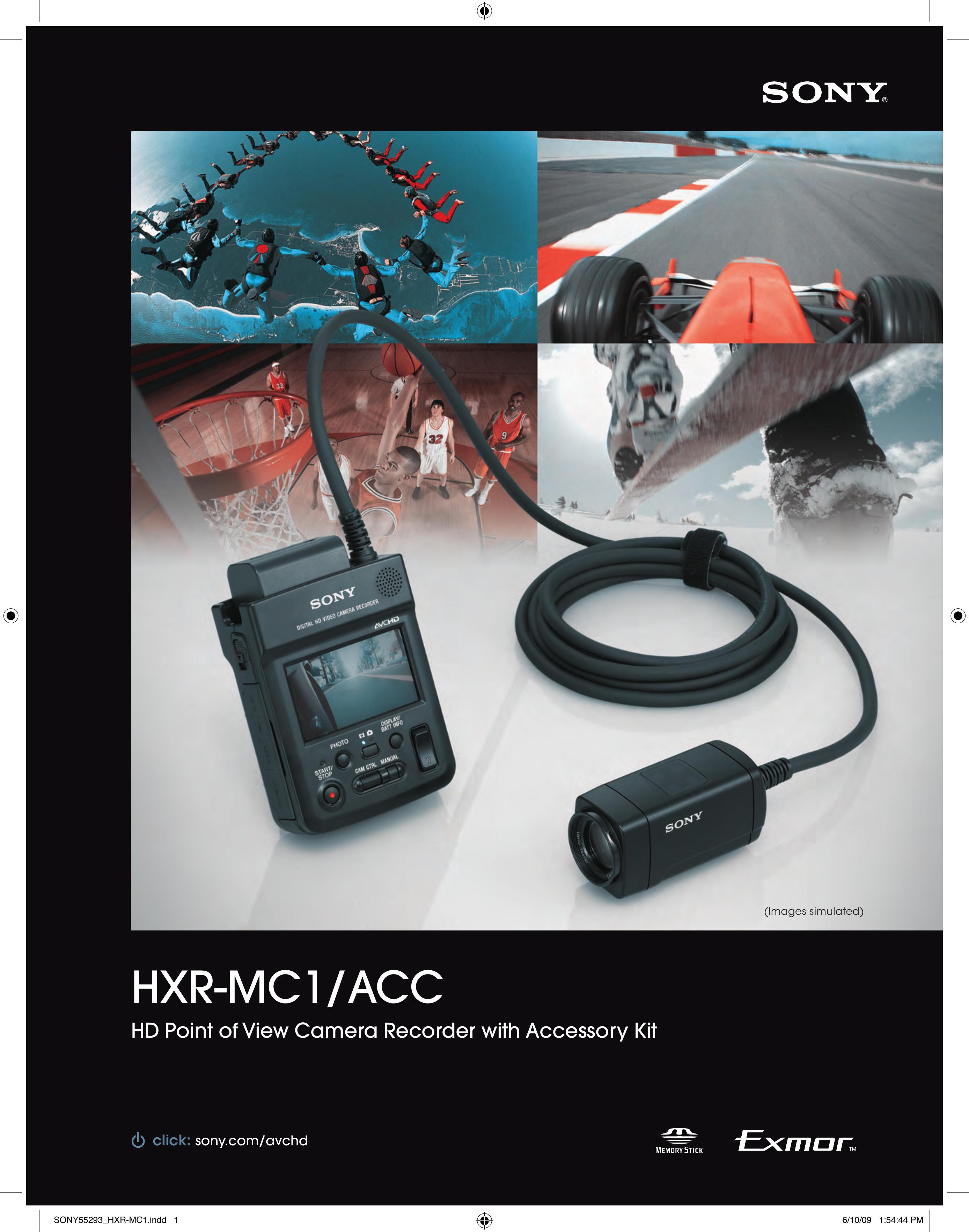 Sony HXR-MC1 Camcorder Accessories User Manual