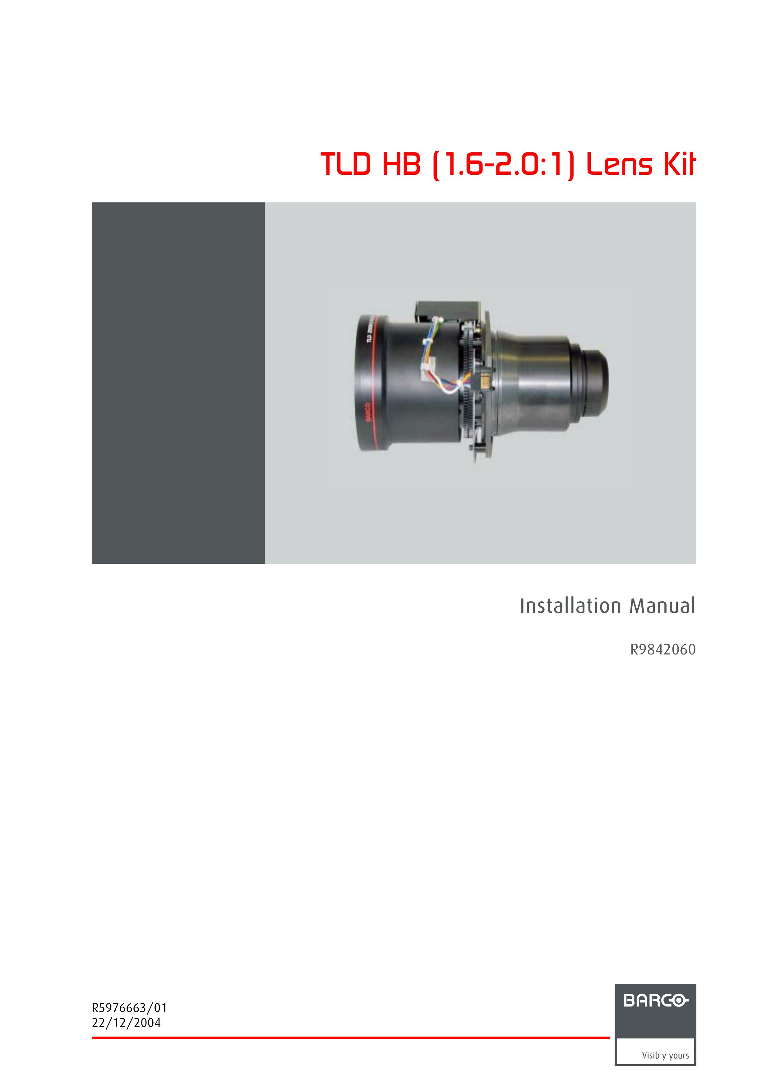 Barco R9842060 Camera Accessories User Manual