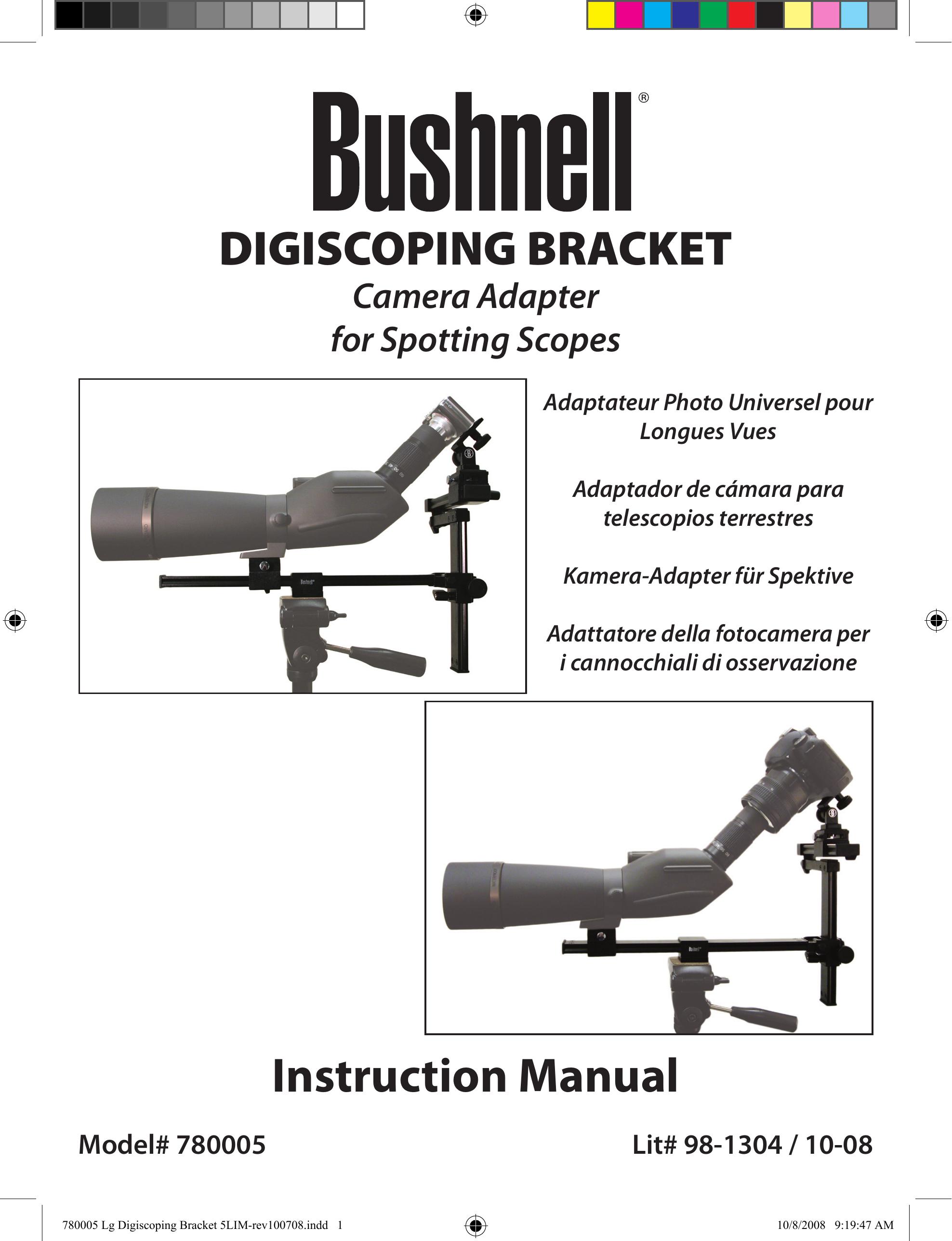 Bushnell 780005 Camera Accessories User Manual