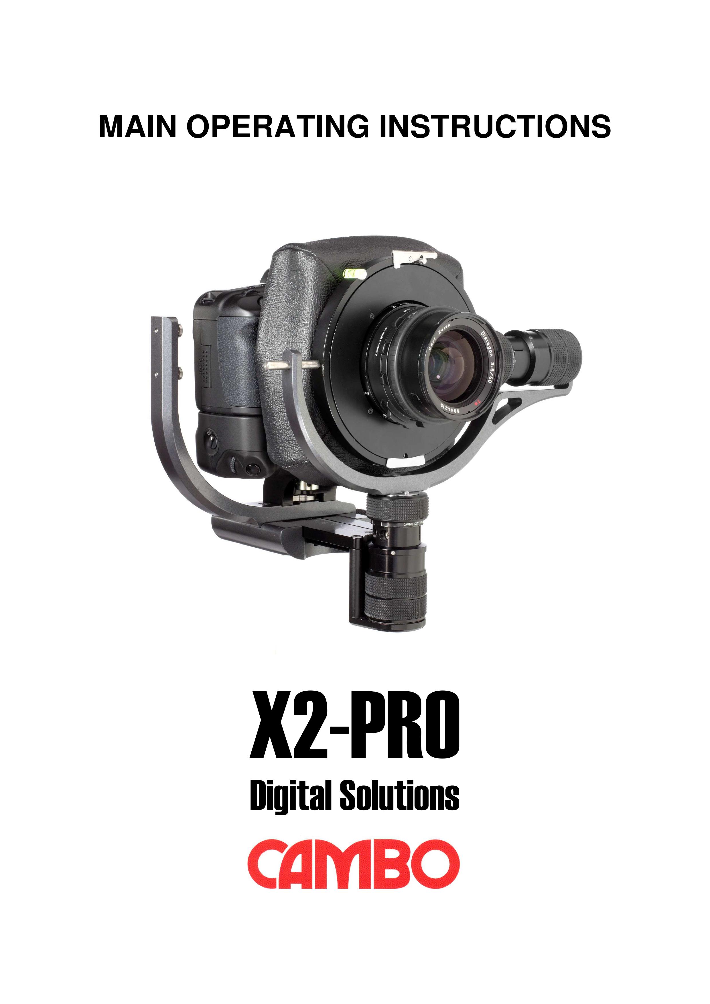 Cambo X2-PRO Camera Accessories User Manual