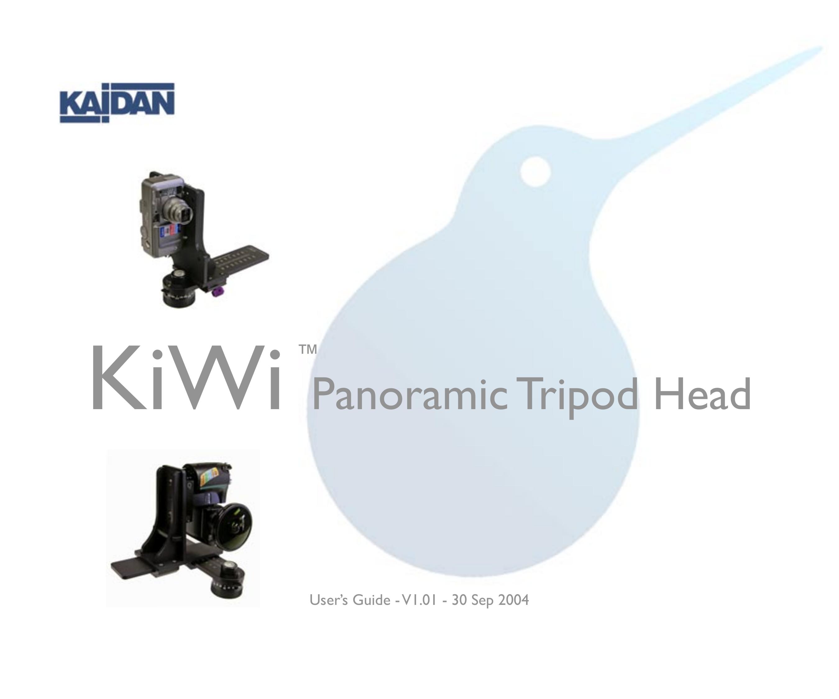 Kaidan KiWi Panoramic Tripod Head Camera Accessories User Manual