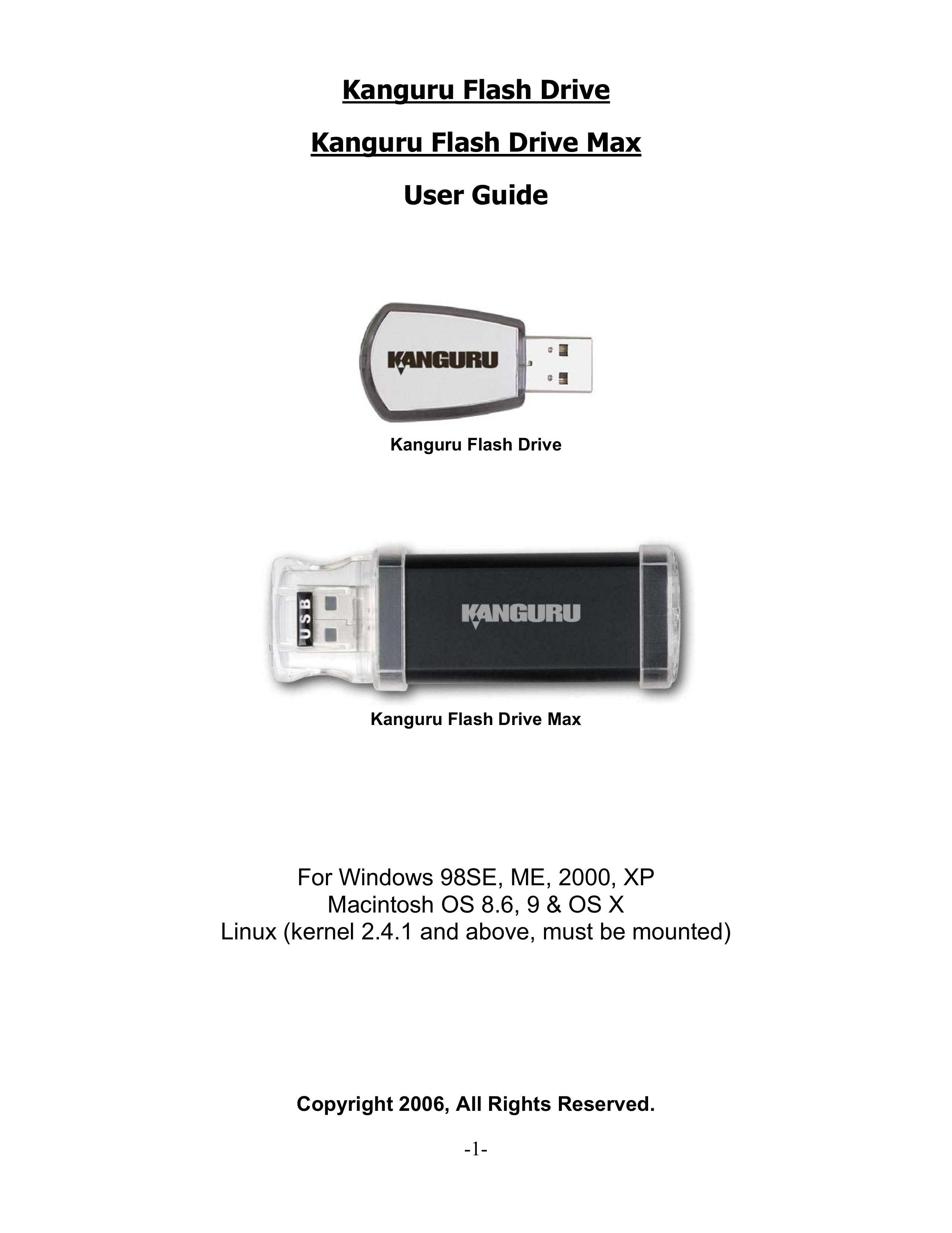 Kanguru Solutions KFD-1G Camera Accessories User Manual