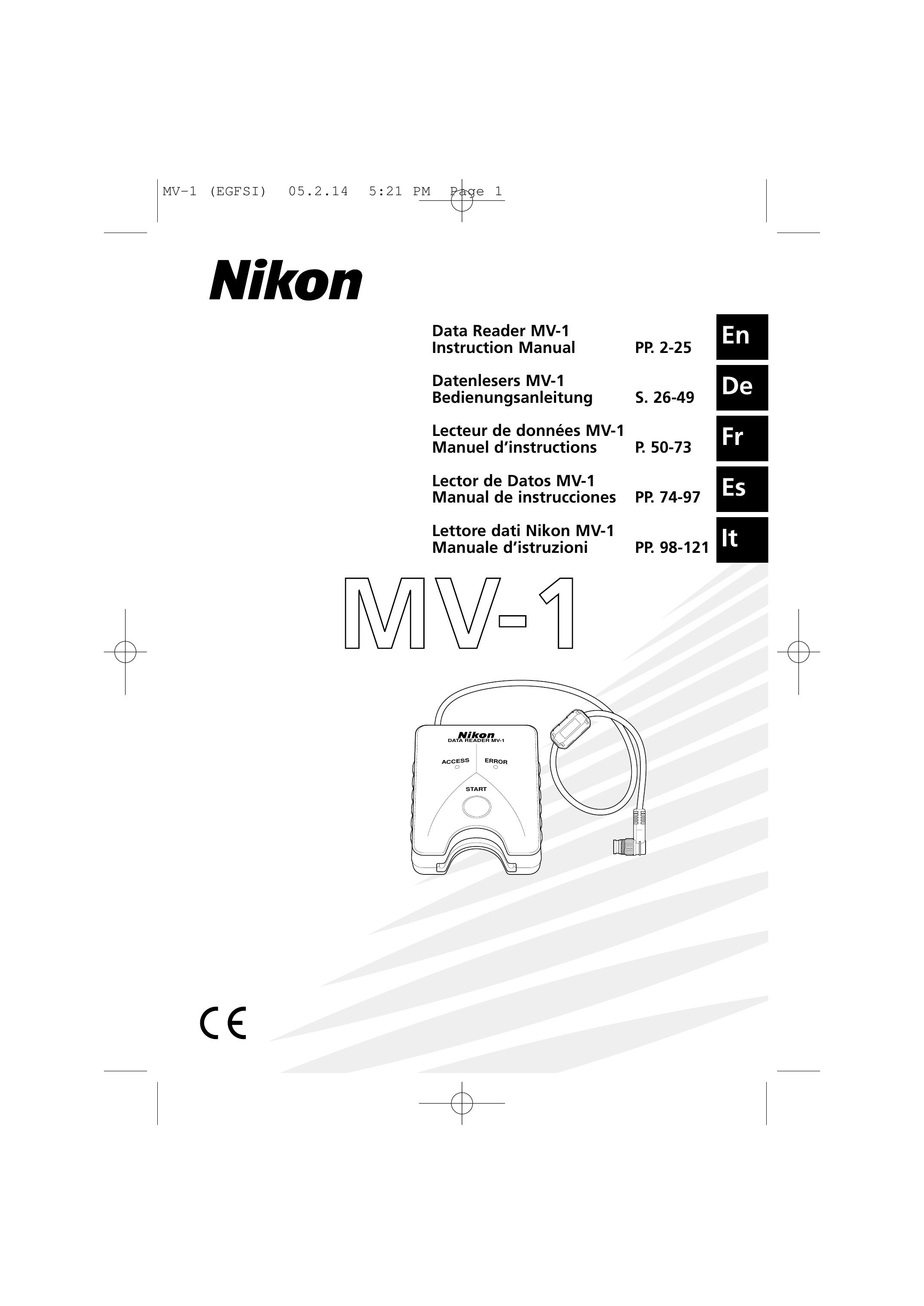 Nikon MV-1 Camera Accessories User Manual