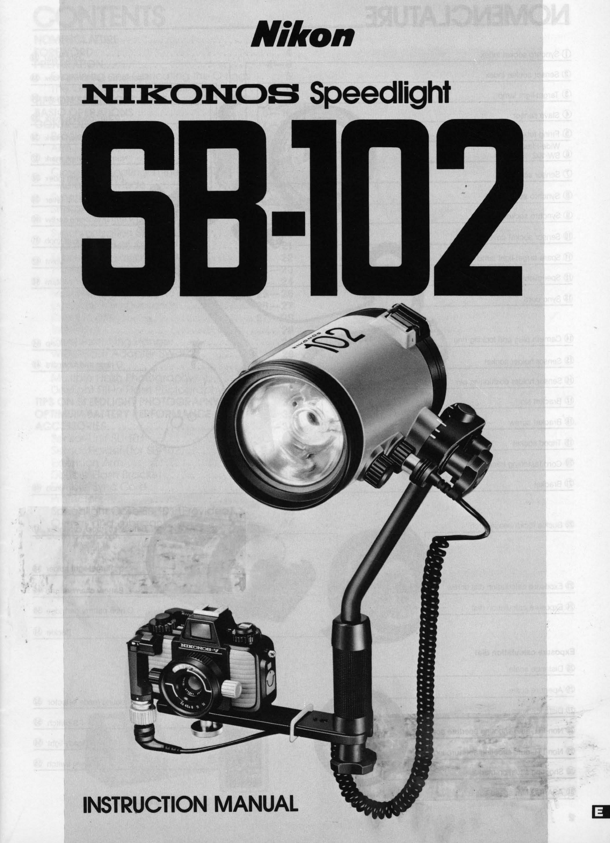 Nikon SB-102 Camera Accessories User Manual