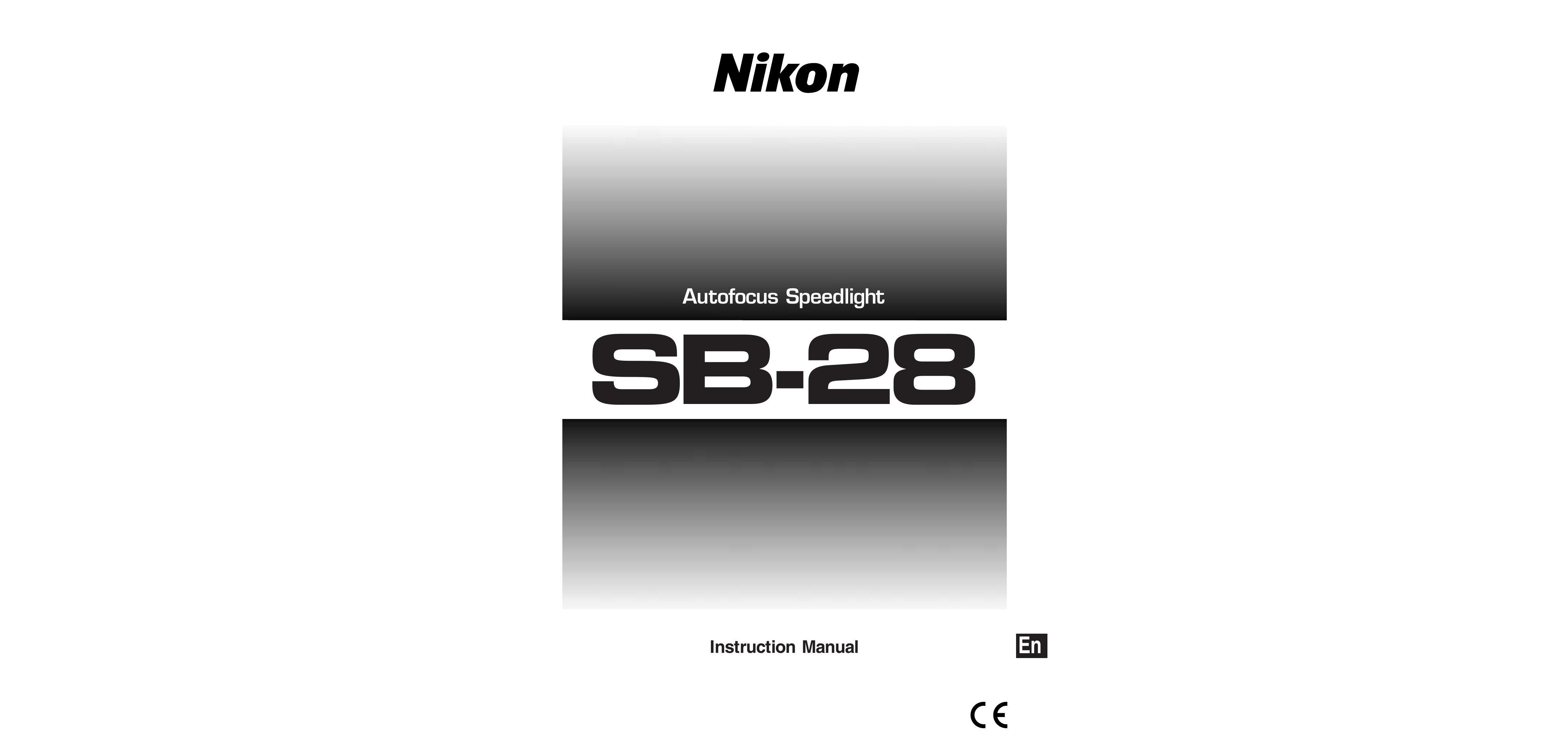 Nikon SB-28 Camera Accessories User Manual