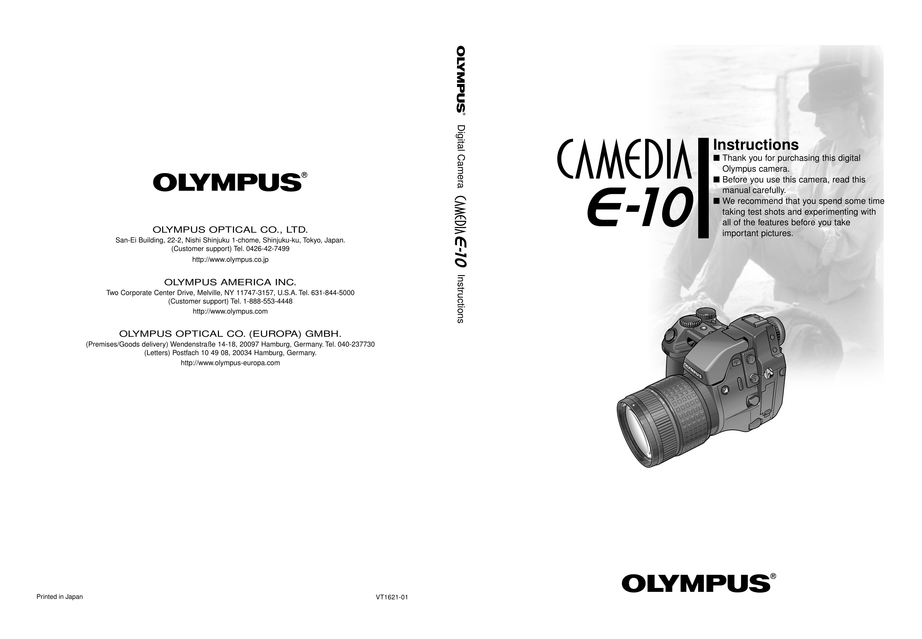 Olympus VT1621-01 Camera Accessories User Manual