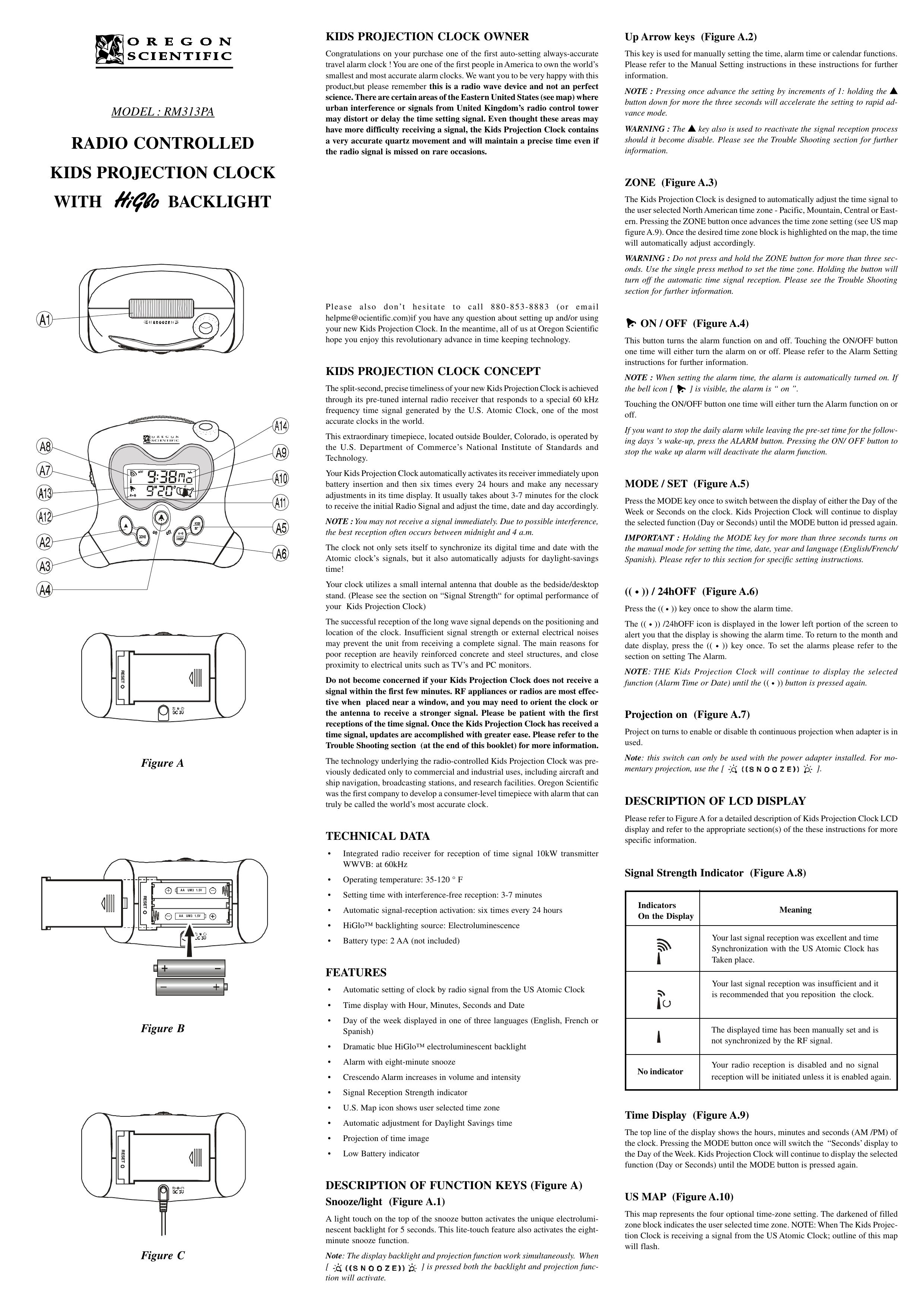 Oregon Scientific RM313PA Camera Accessories User Manual