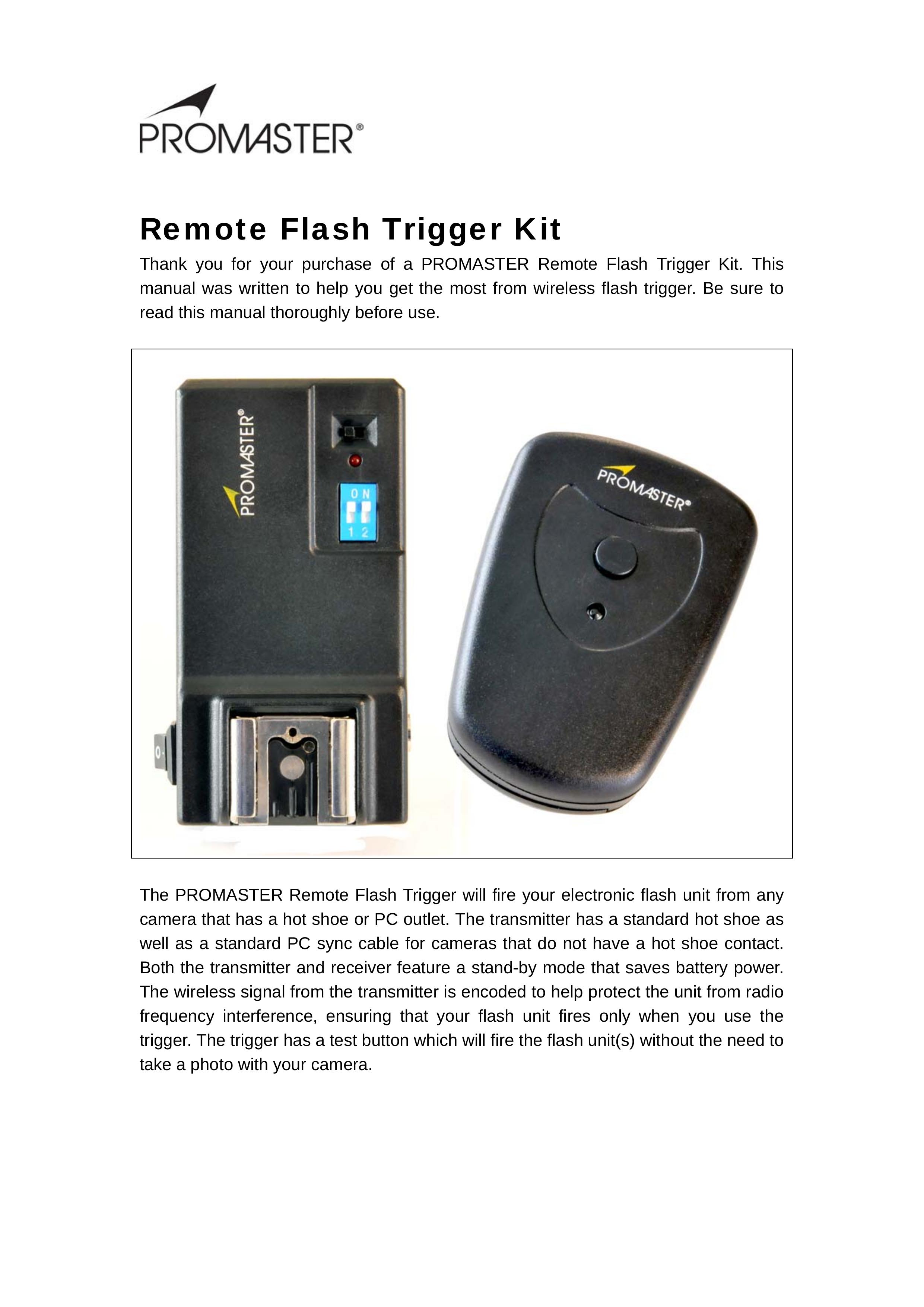 ProMaster 5734 Camera Accessories User Manual