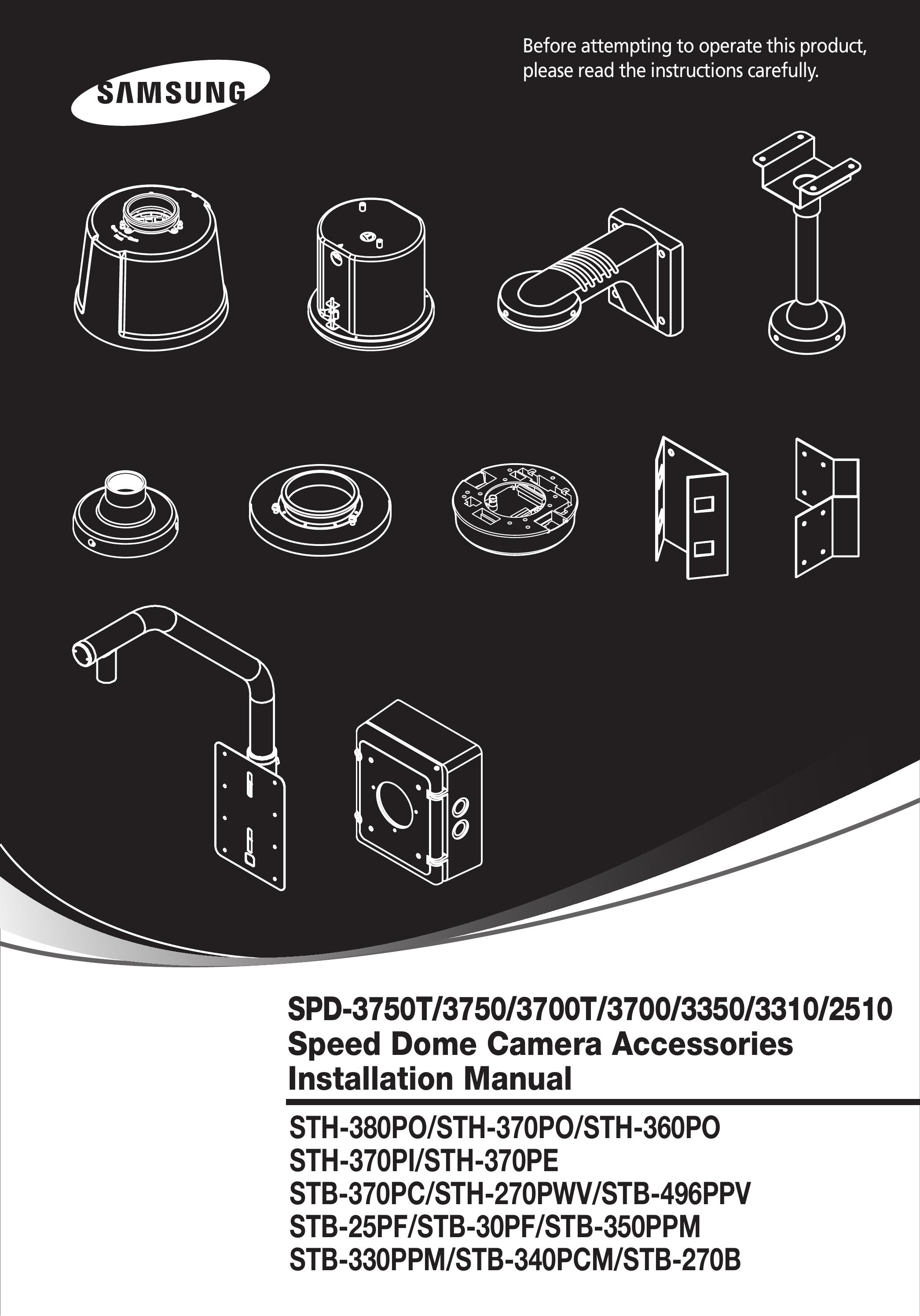 Samsung SPD-3700T Camera Accessories User Manual
