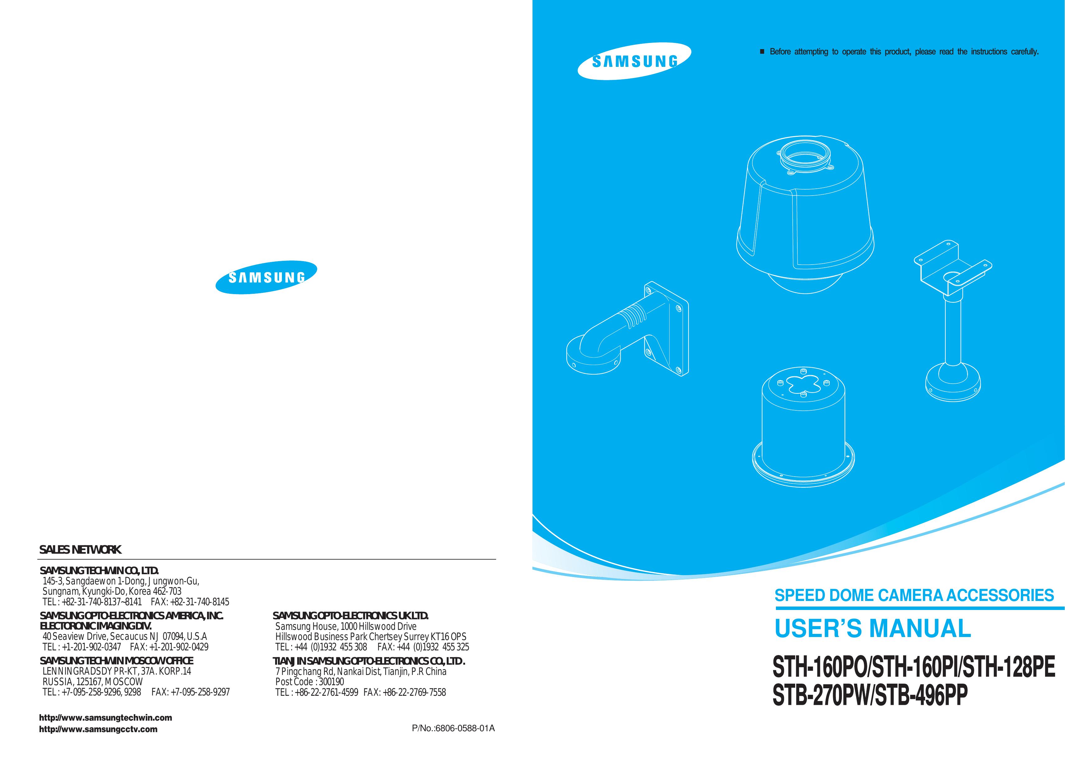 Samsung STH-160PI Camera Accessories User Manual