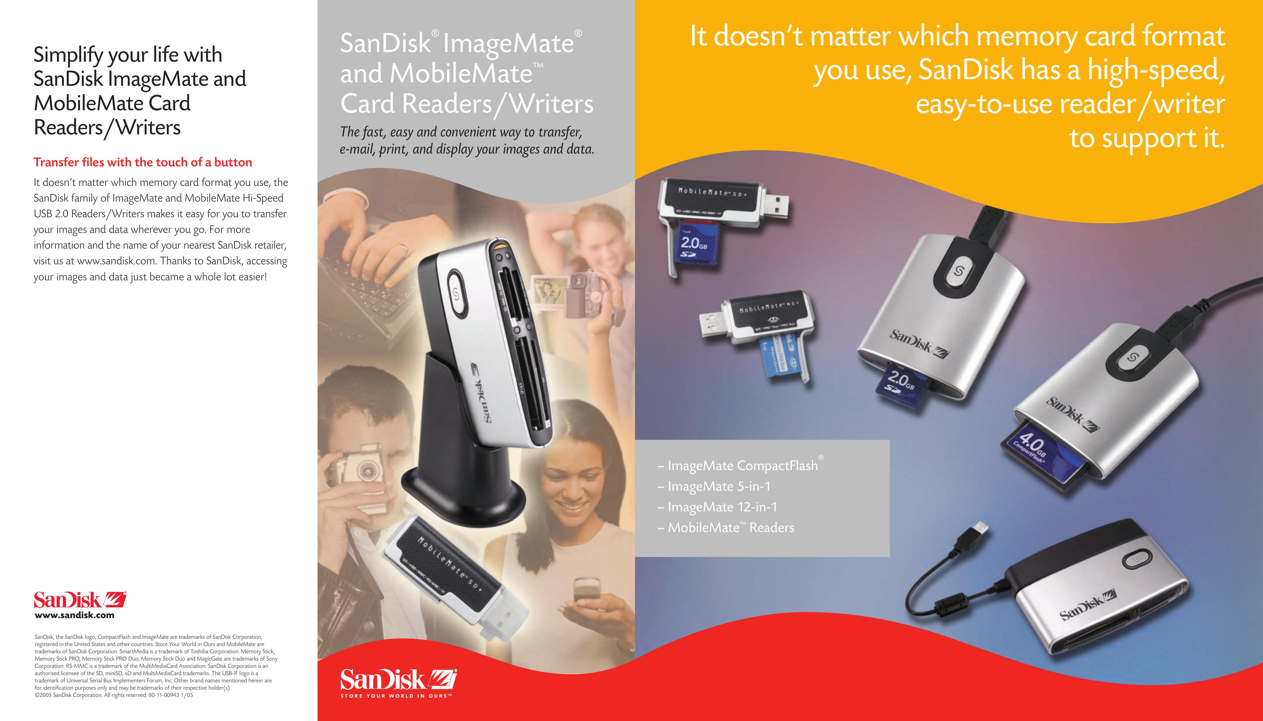 SanDisk ImageMate Camera Accessories User Manual