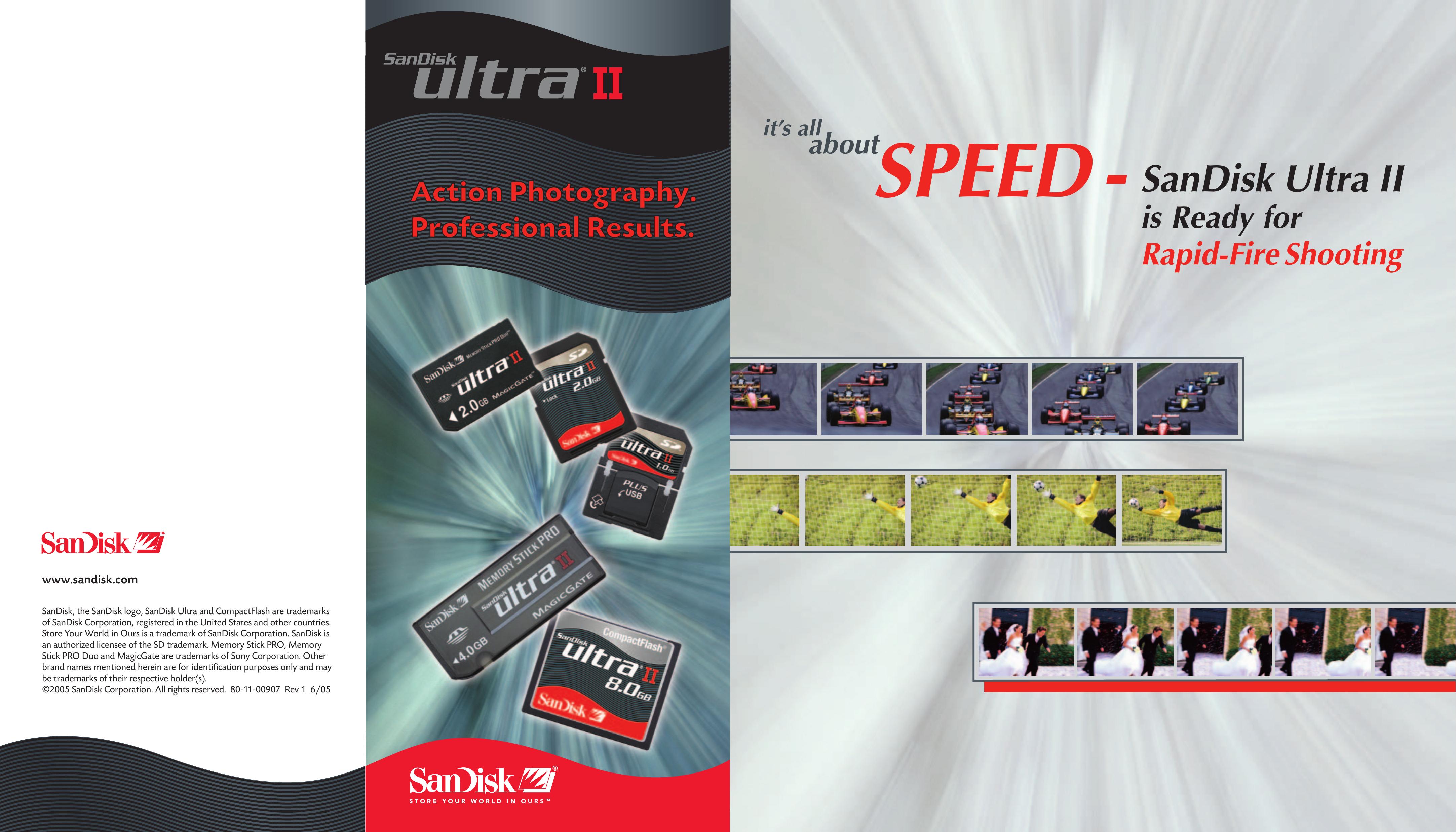 SanDisk Ultra II Camera Accessories User Manual