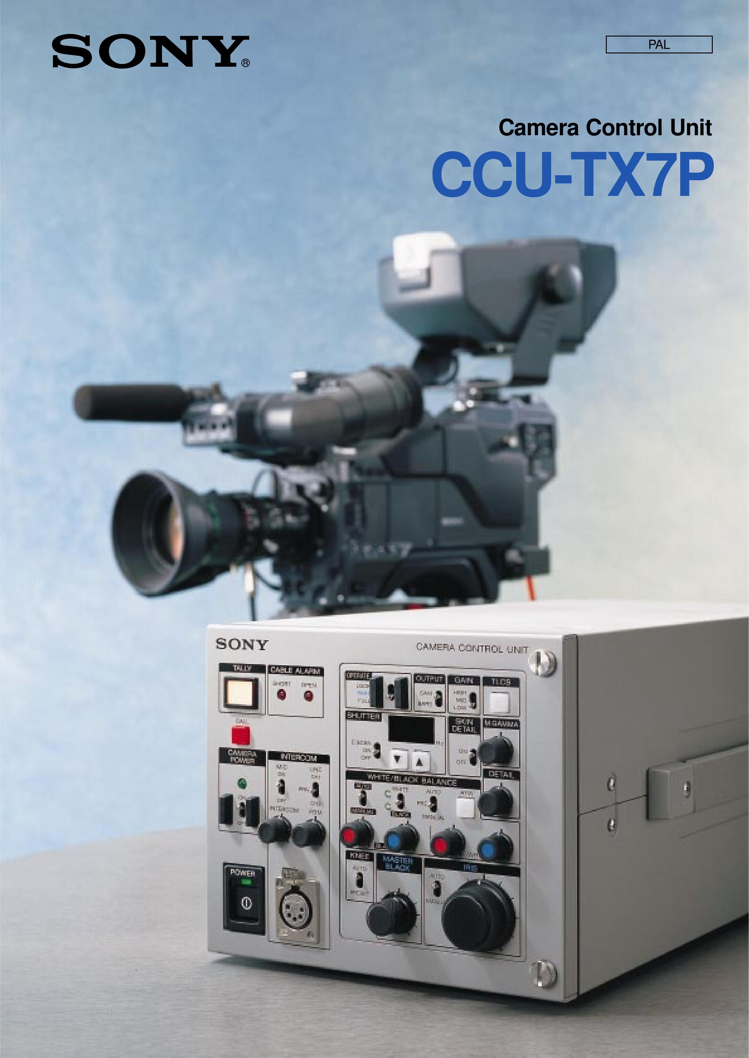 Sony CCU-TX7P Camera Accessories User Manual