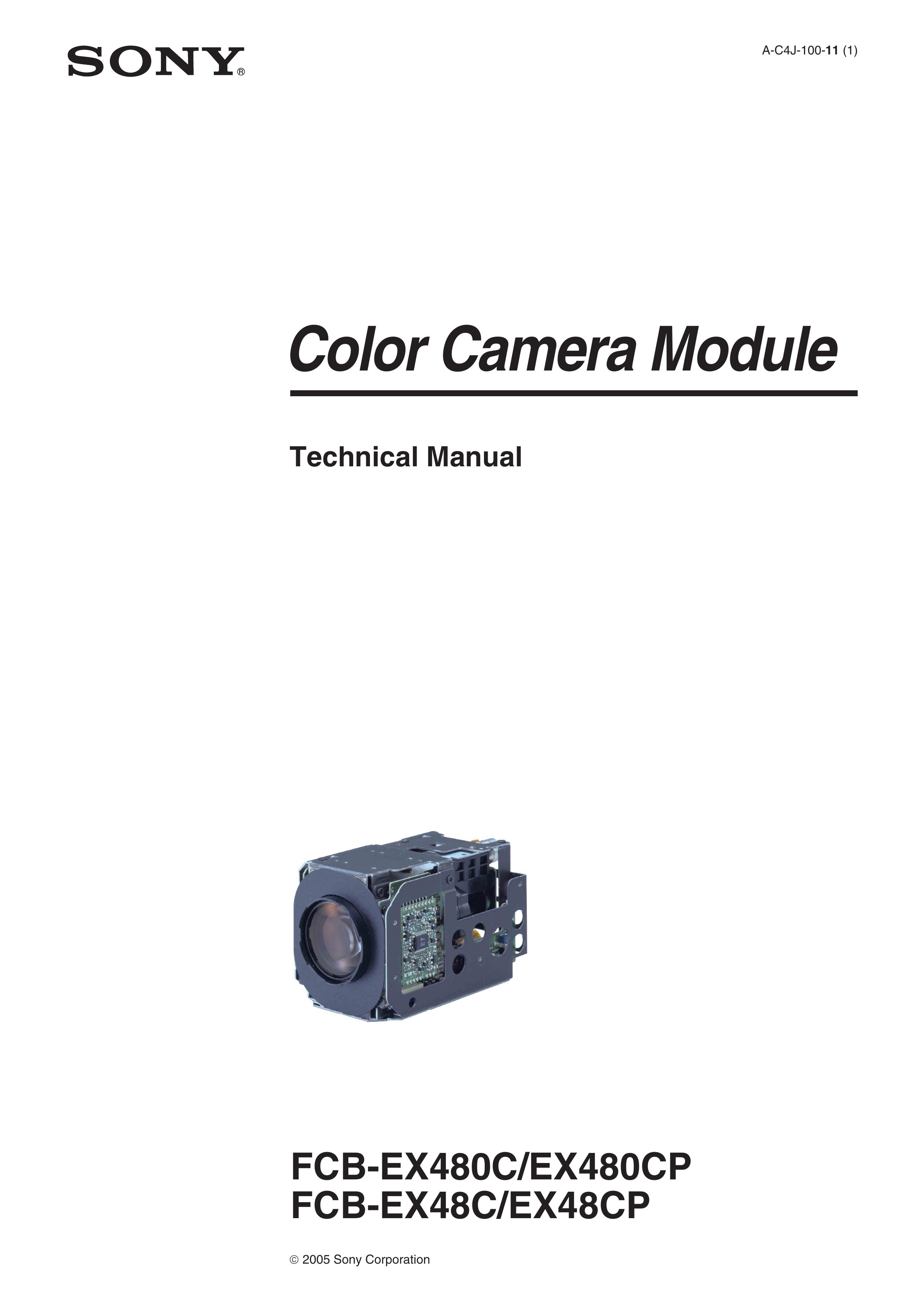 Sony FCB-EX480C Camera Accessories User Manual