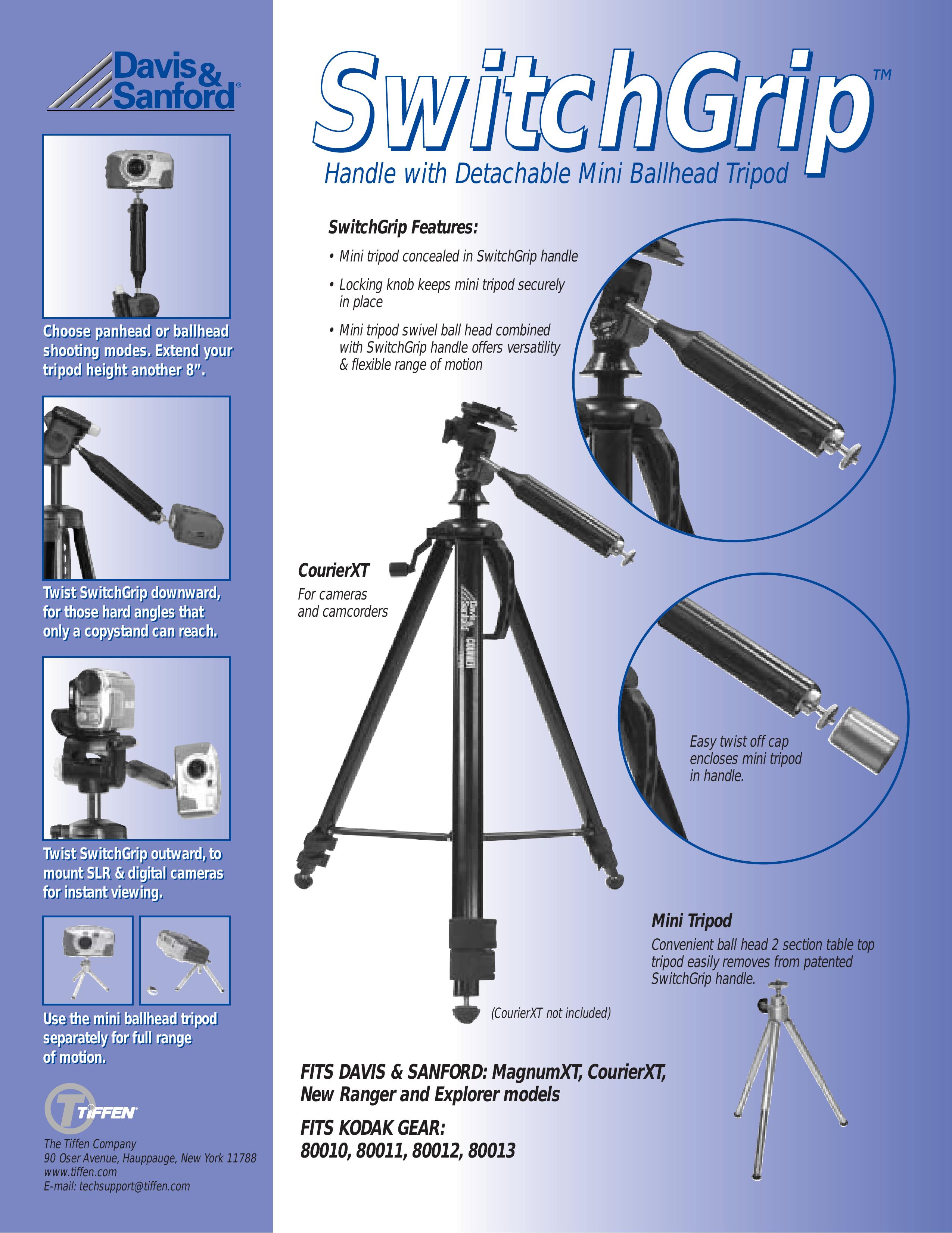 Tiffen 80012 Camera Accessories User Manual