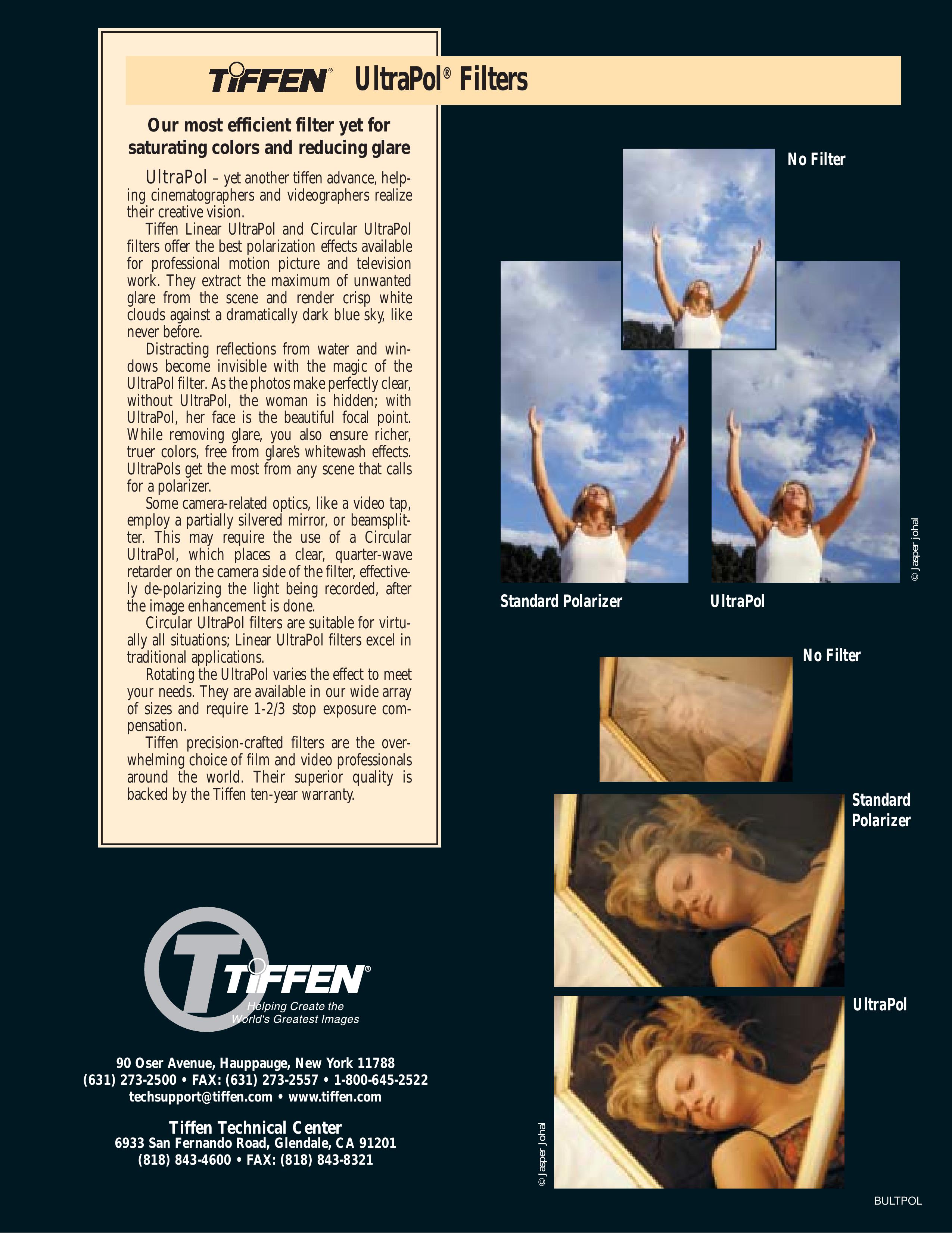 Tiffen UltraPol Filters Camera Accessories User Manual