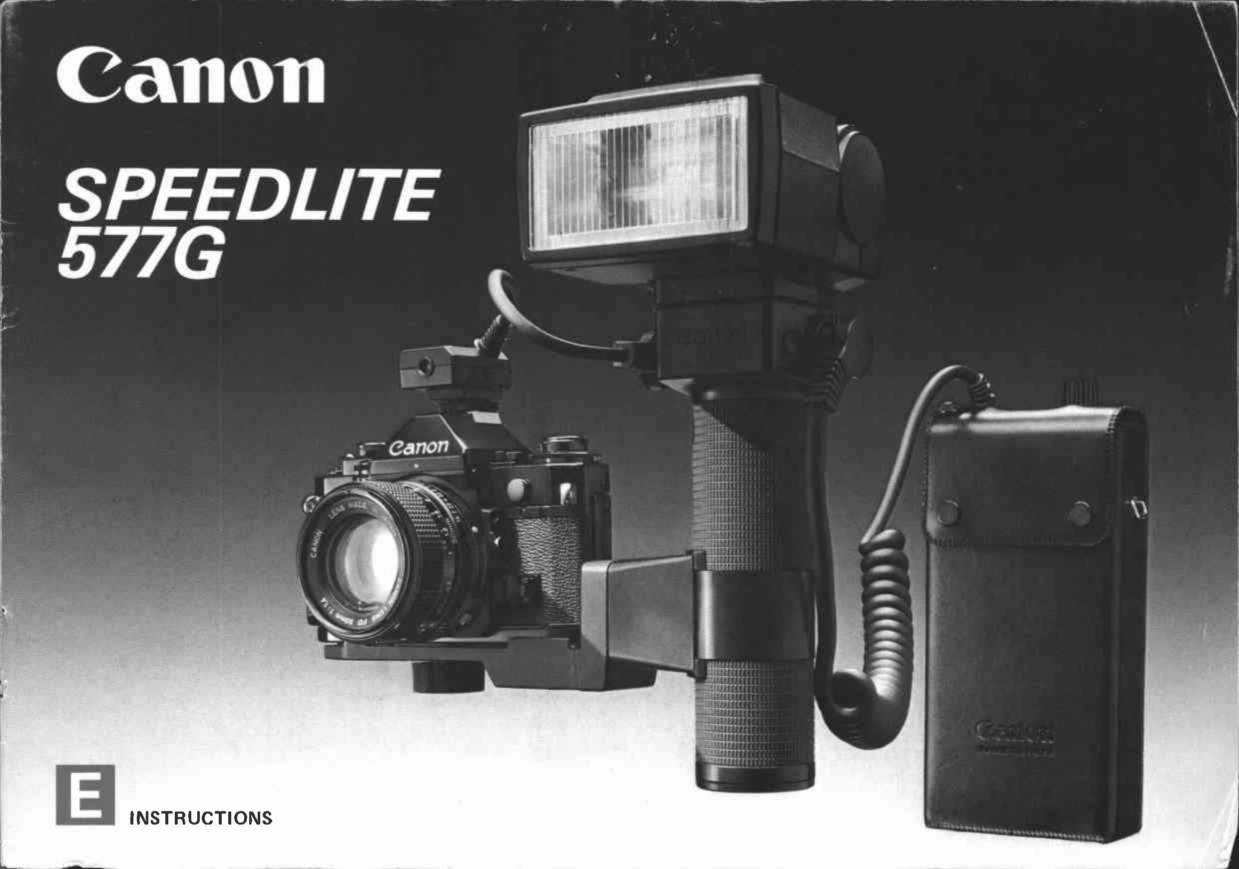 Canon 577 G Camera Flash User Manual