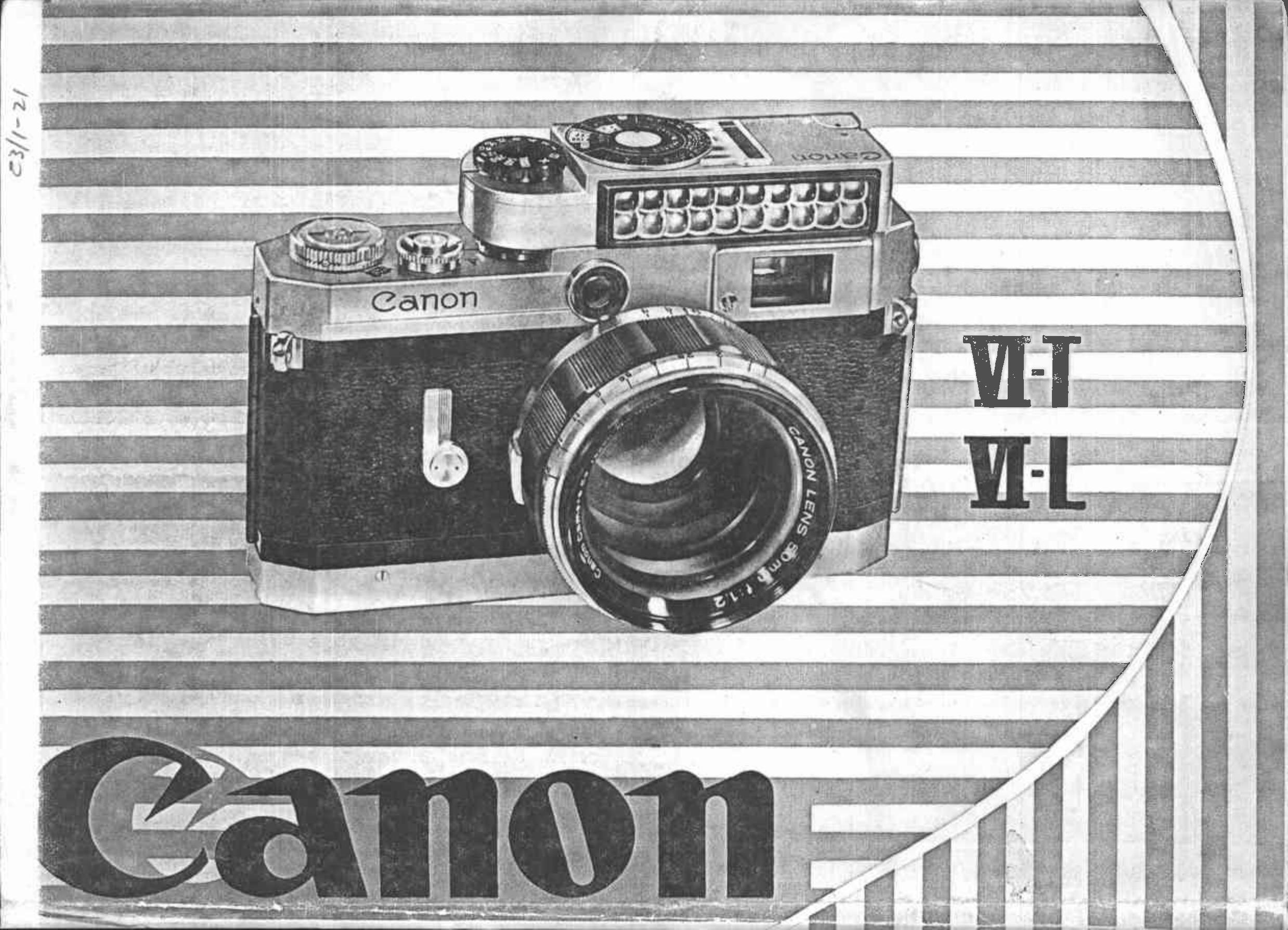 Canon 6-L Camera Flash User Manual
