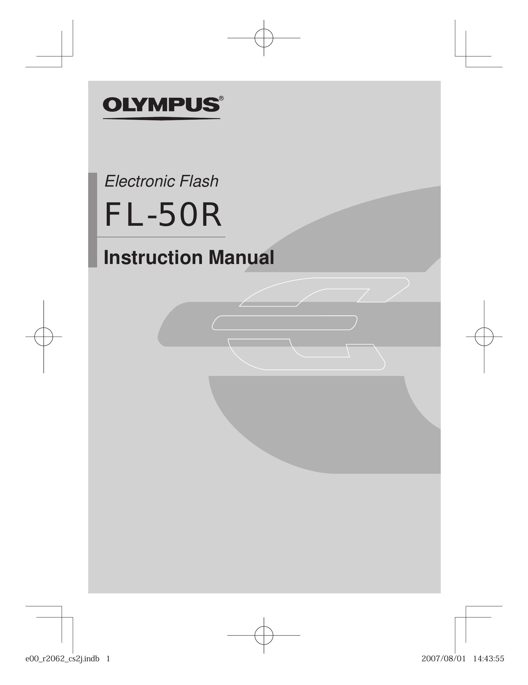 Olympus FL-50R Camera Flash User Manual