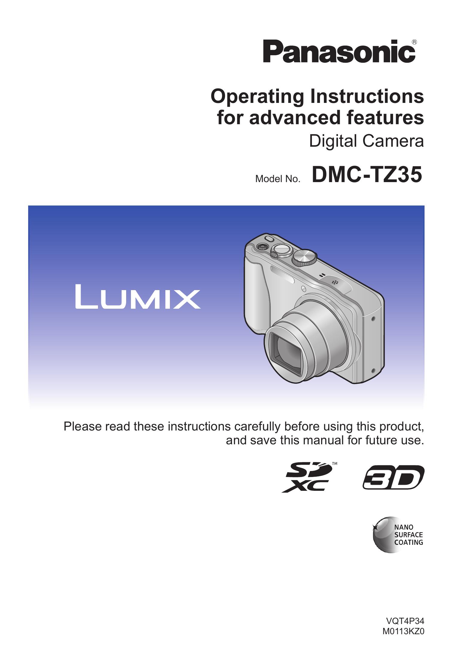 Panasonic DMC-TZ35 Camera Flash User Manual