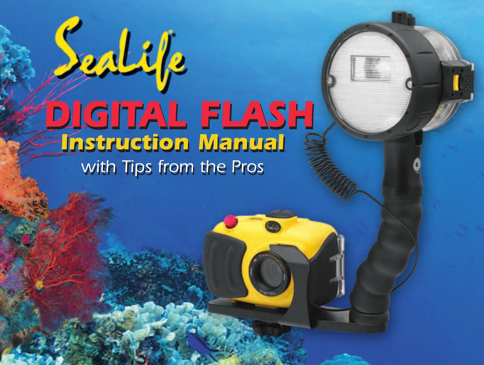 Sealife DIGITAL FLASH Camera Flash User Manual