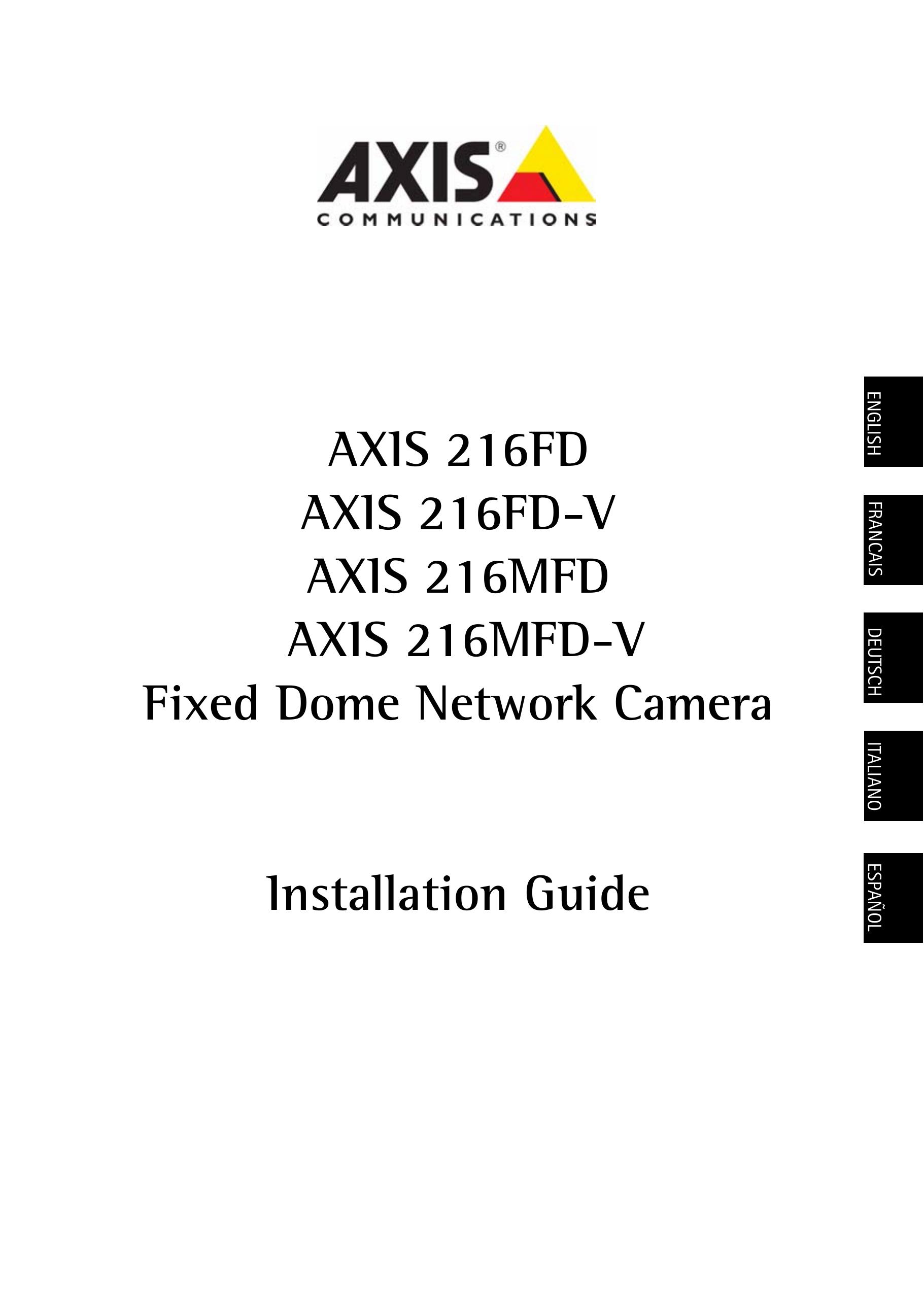 Axis Communications 18613 Camera Lens User Manual