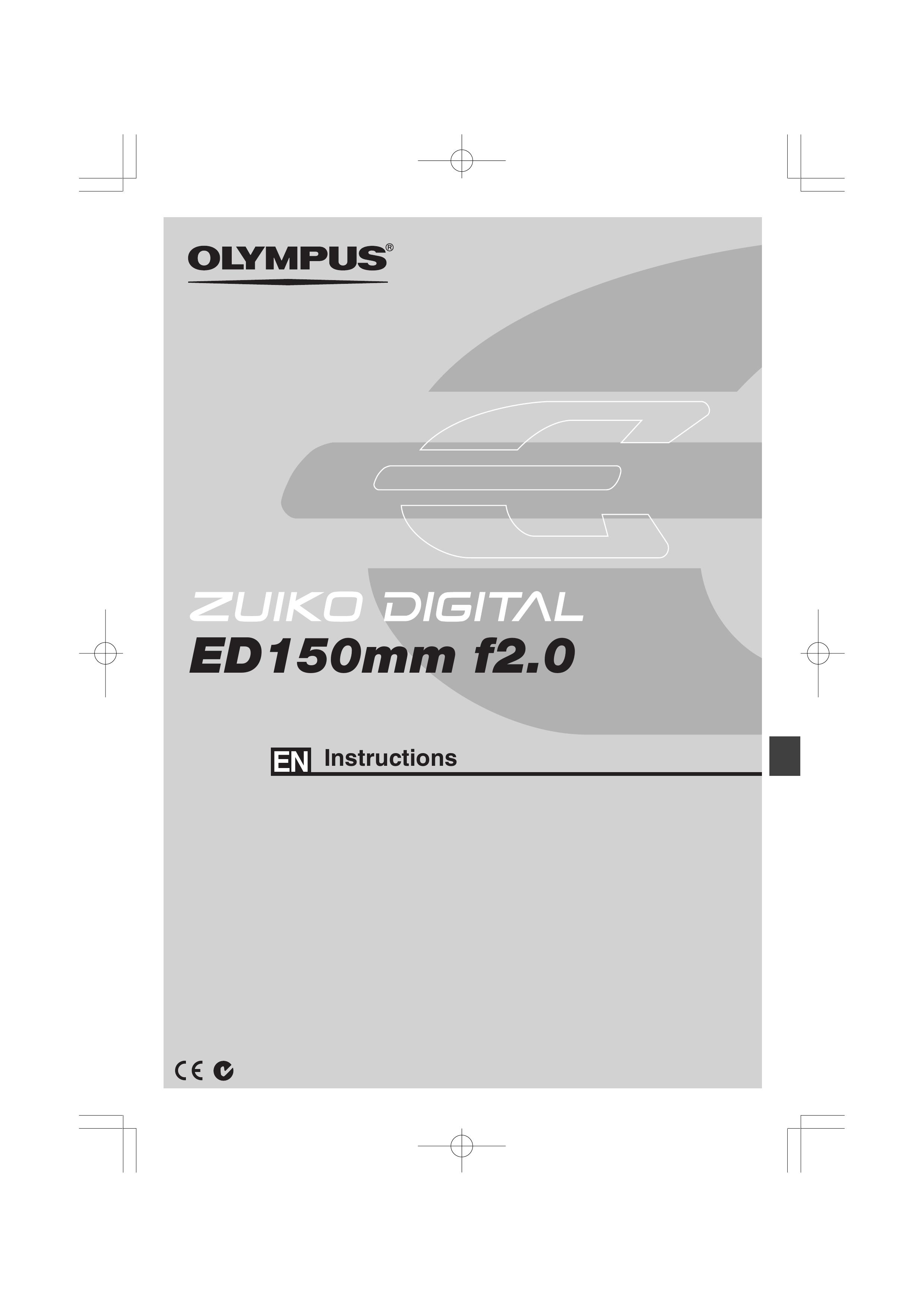 Olympus ED150mm f2.0 Camera Lens User Manual
