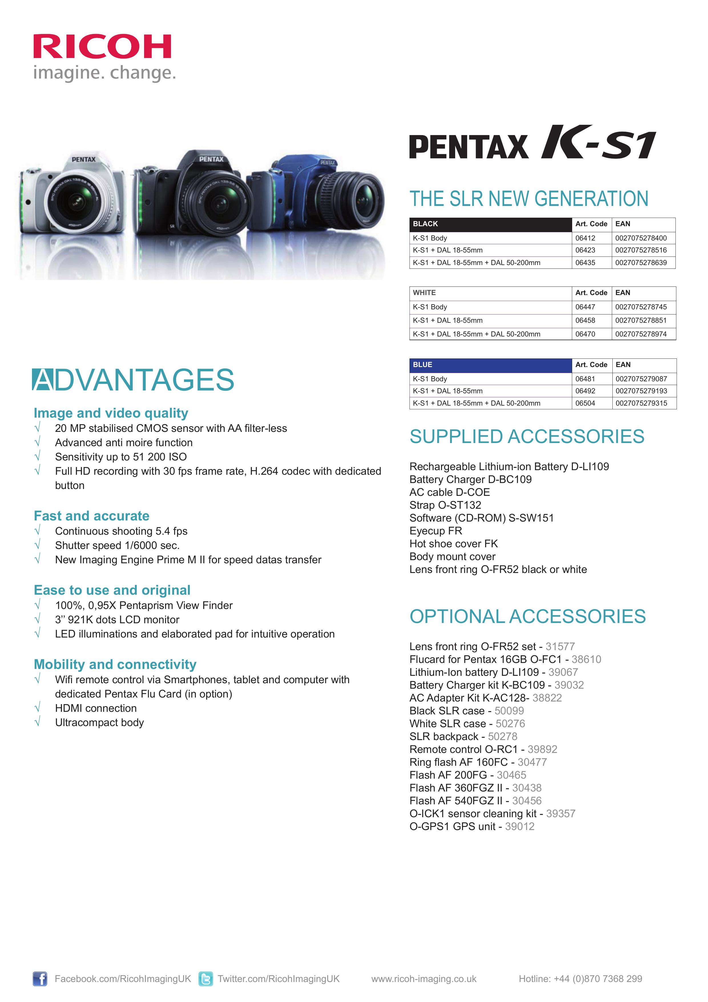 Pentax 06424 Camera Lens User Manual