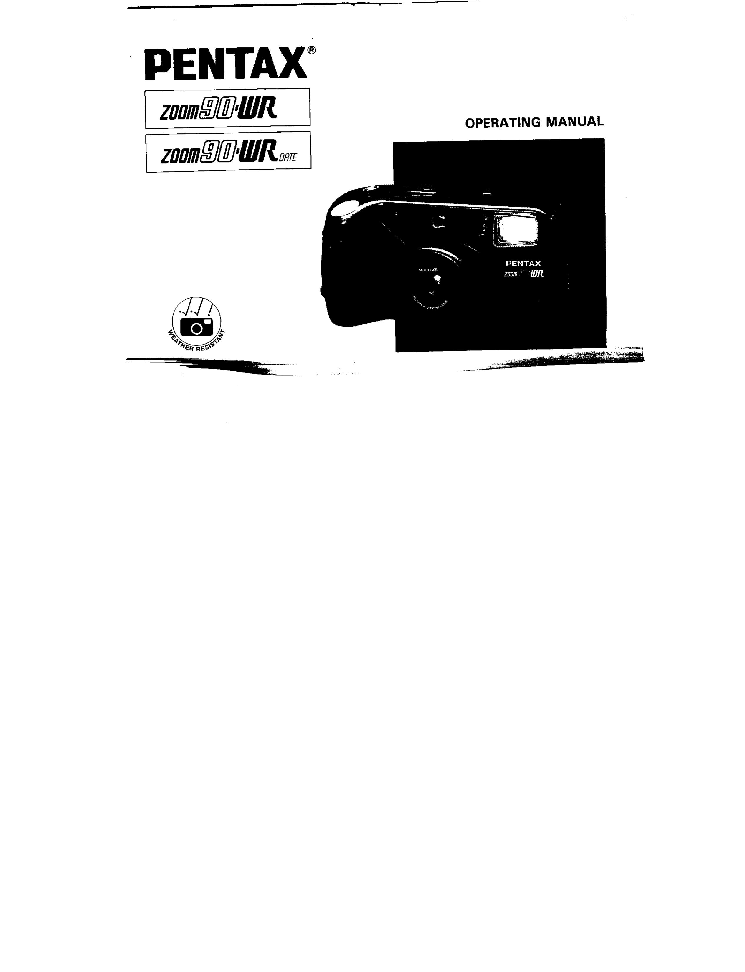 Pentax Zoom 90 WR Camera Lens User Manual