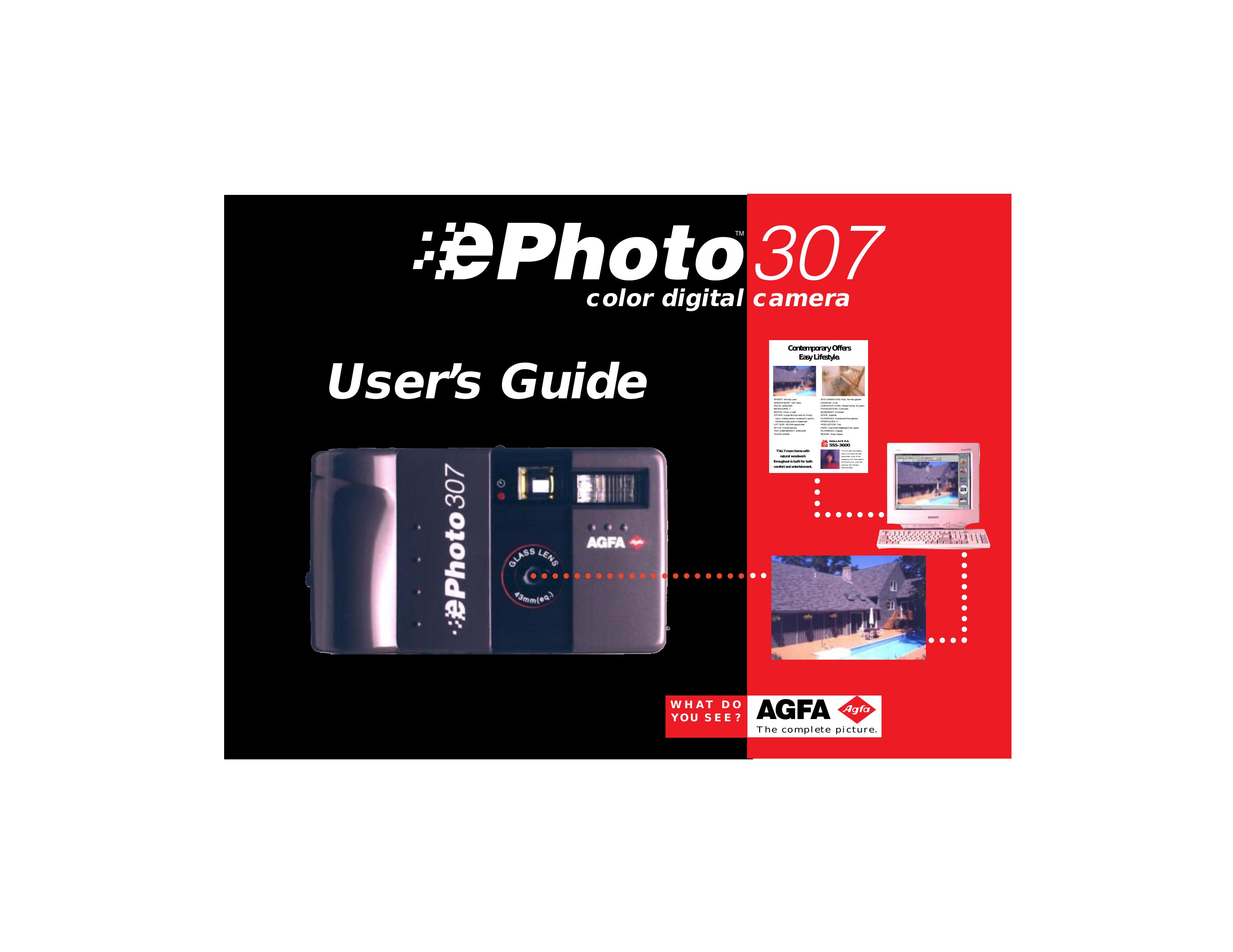 AGFA 307 Digital Camera User Manual