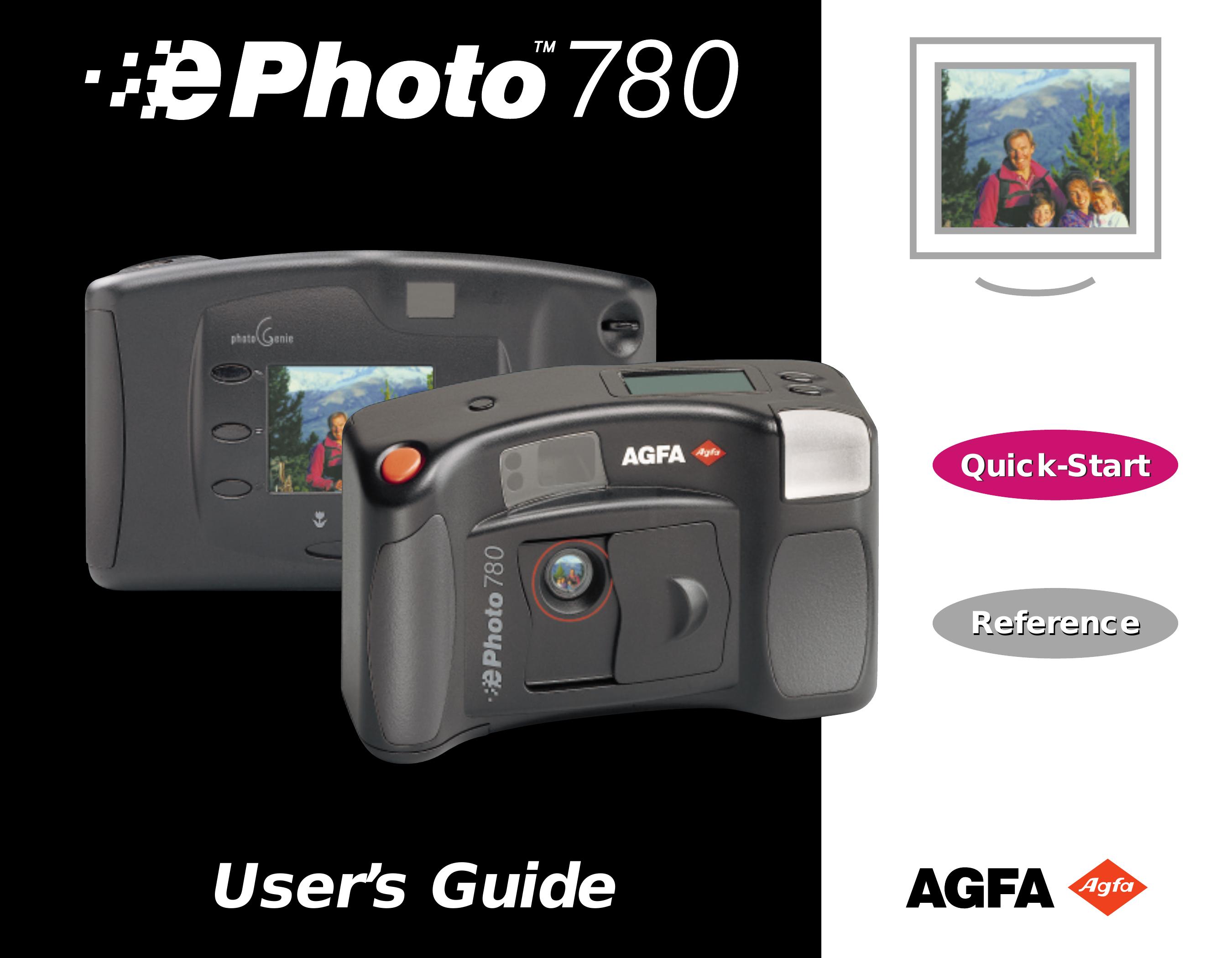 AGFA 780 Digital Camera User Manual