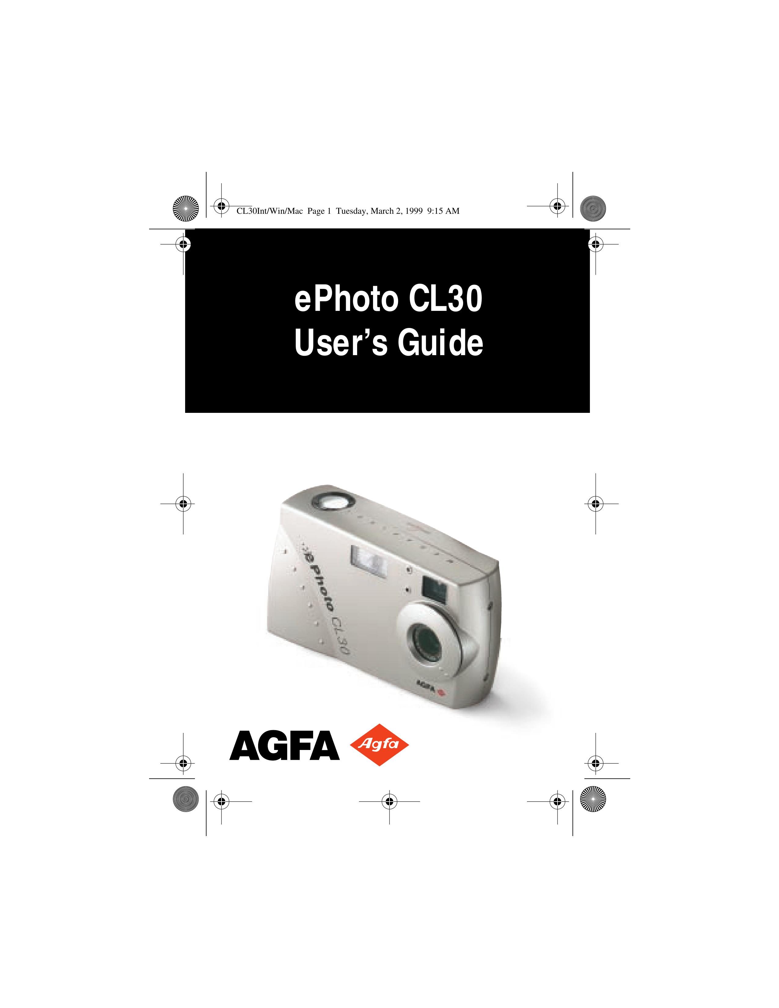 AGFA CL30 Digital Camera User Manual