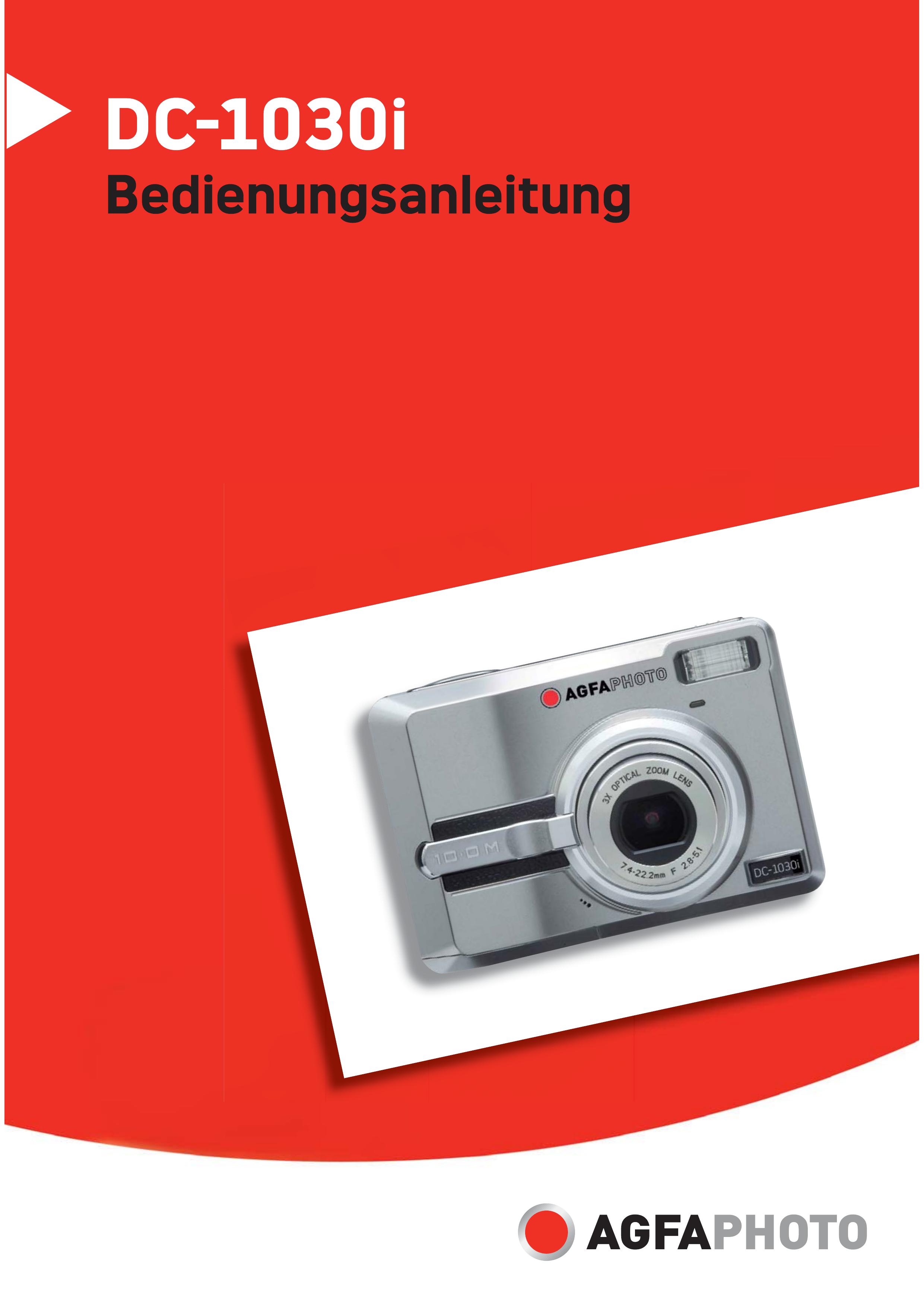 AGFA DC-1030I Digital Camera User Manual
