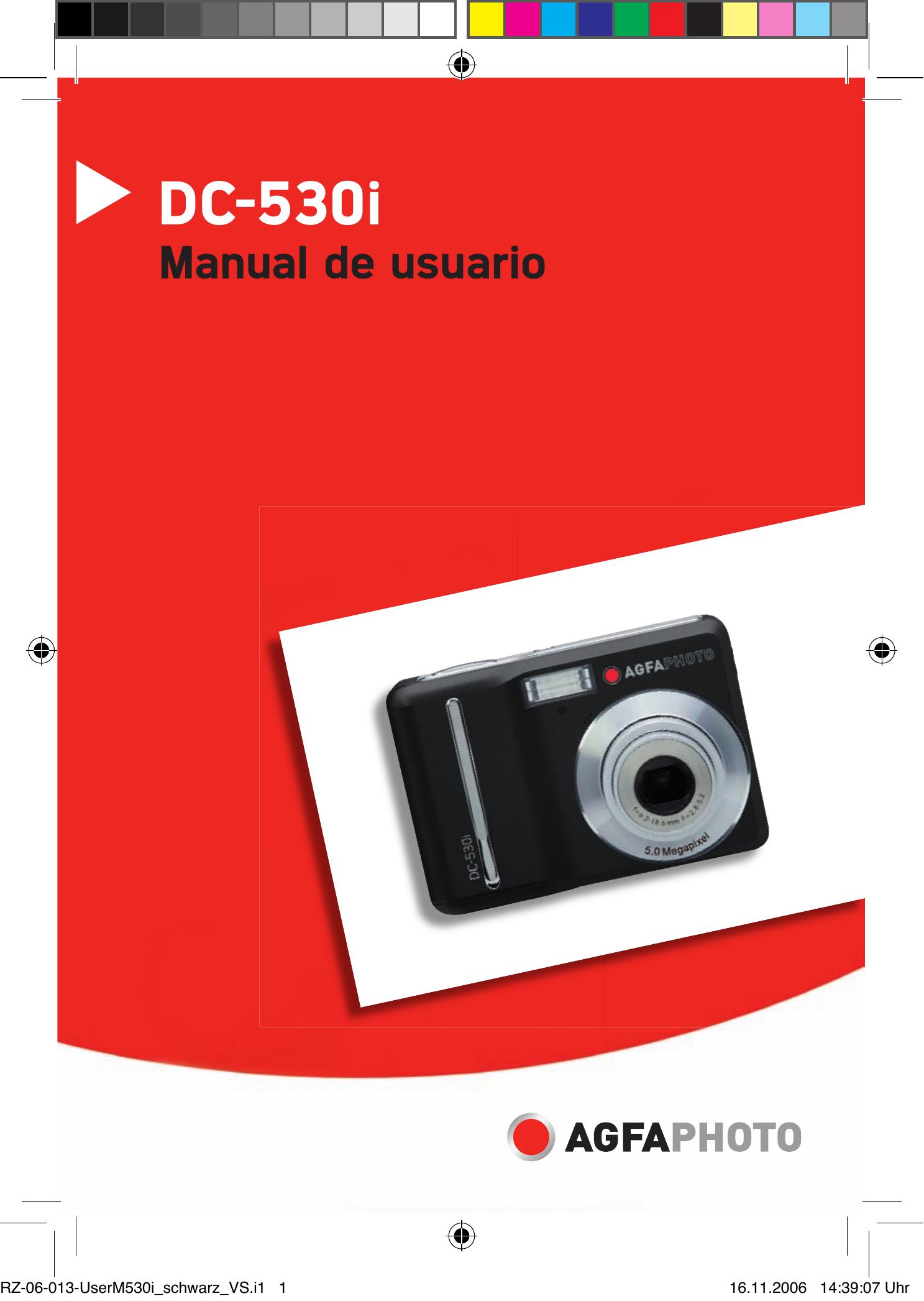 AGFA DC-530i Digital Camera User Manual