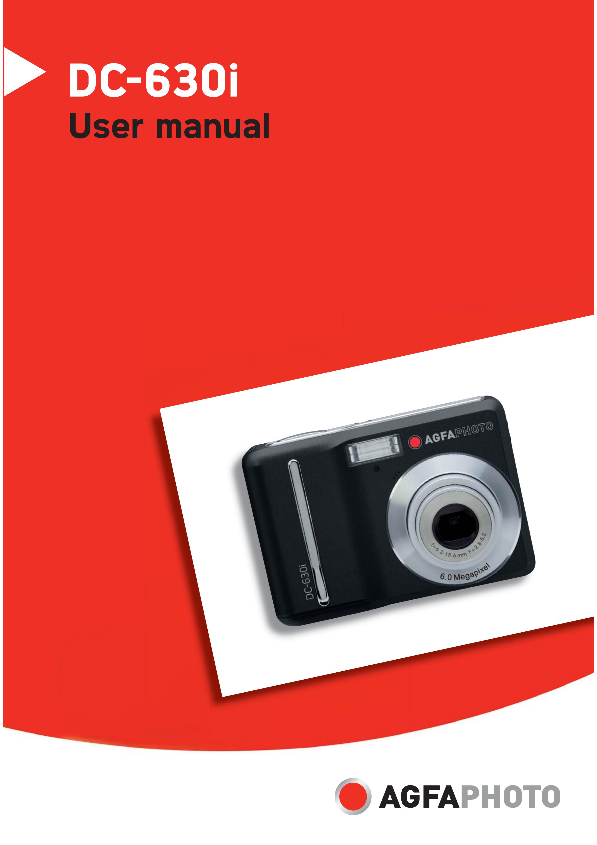 AGFA DC-630i Digital Camera User Manual