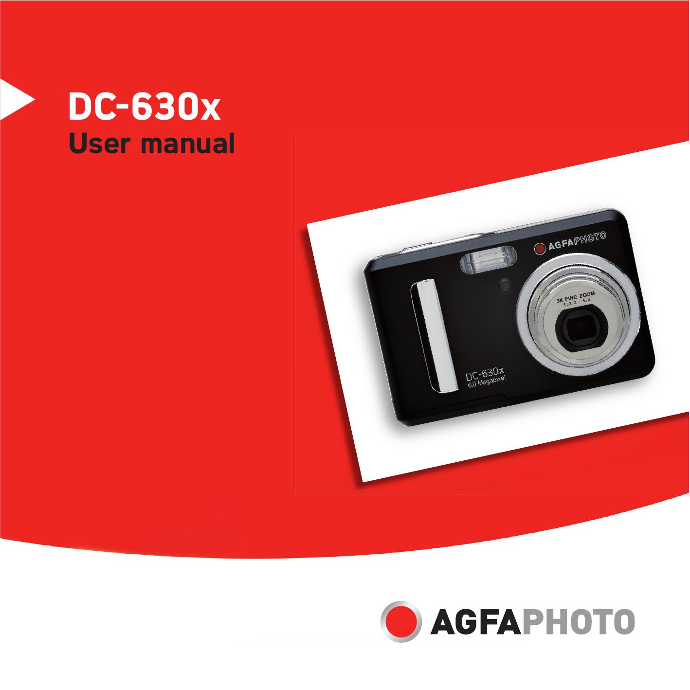 AGFA DC-630x Digital Camera User Manual