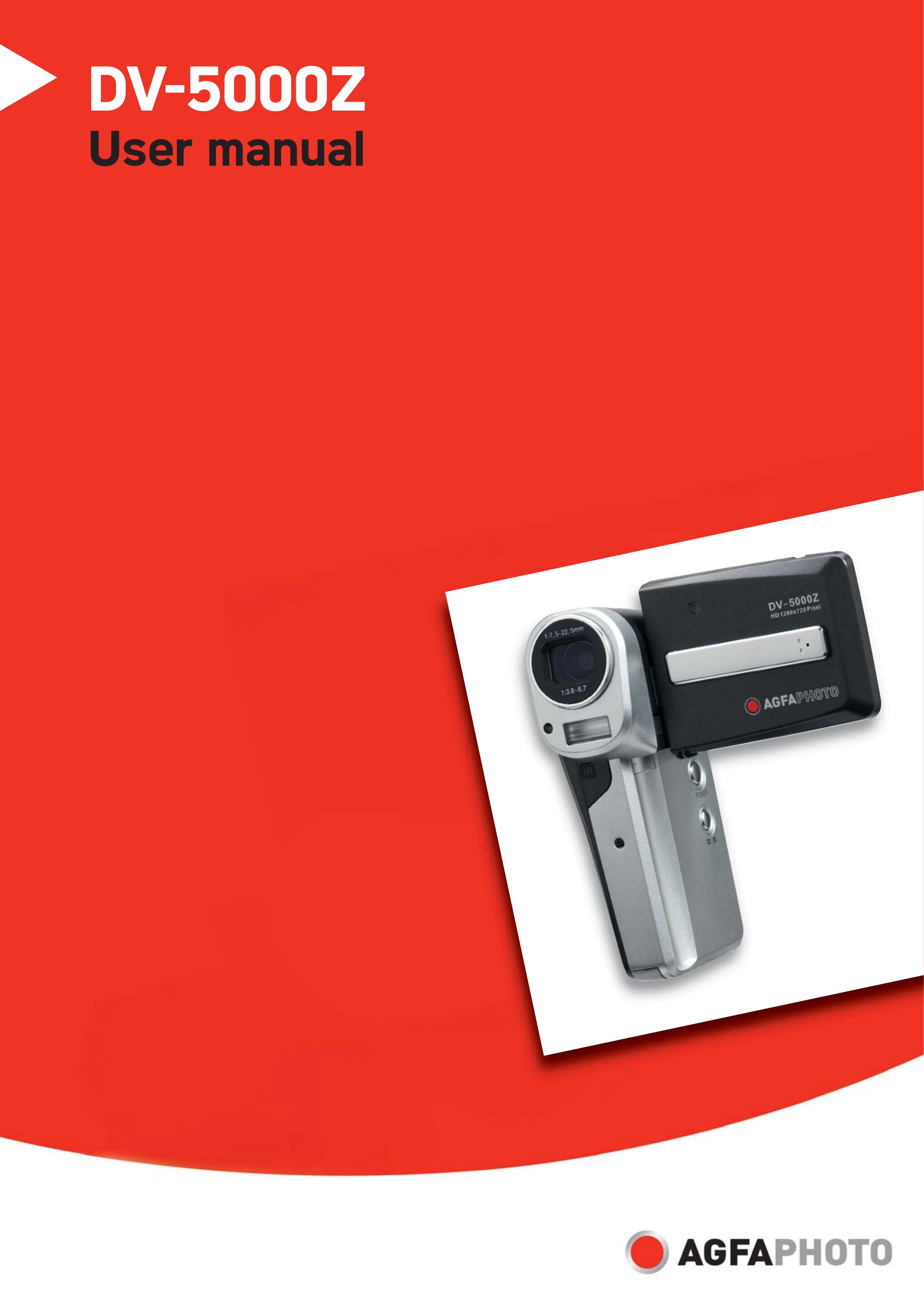AGFA DV-5000Z Digital Camera User Manual