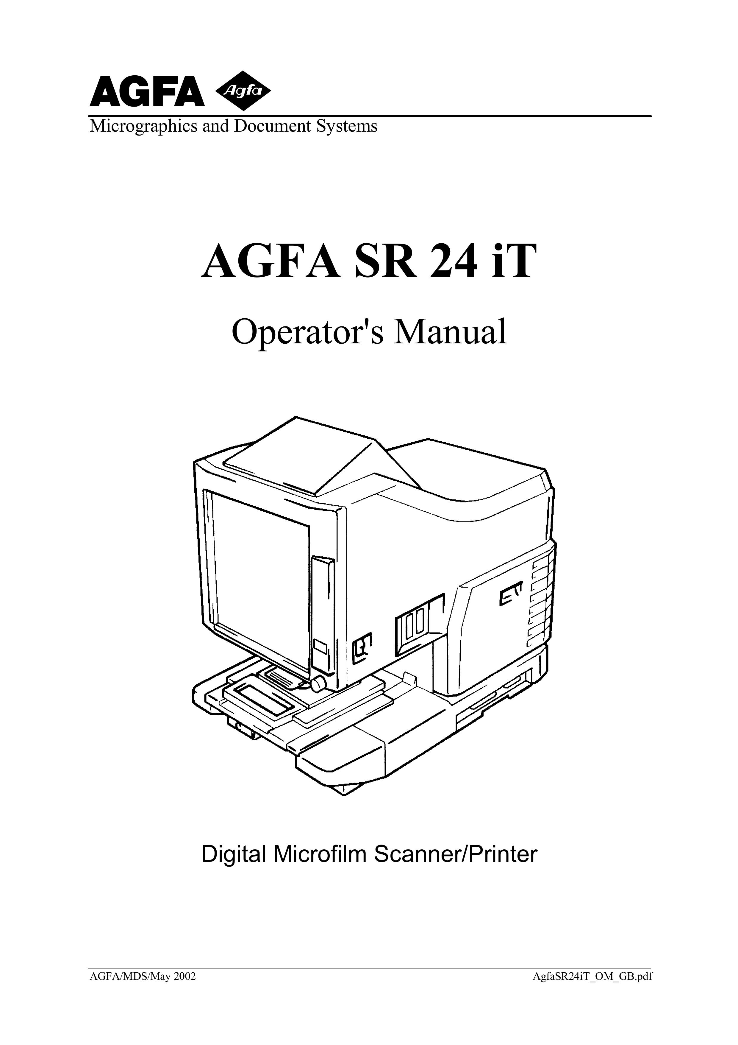 AGFA SR 24 Digital Camera User Manual
