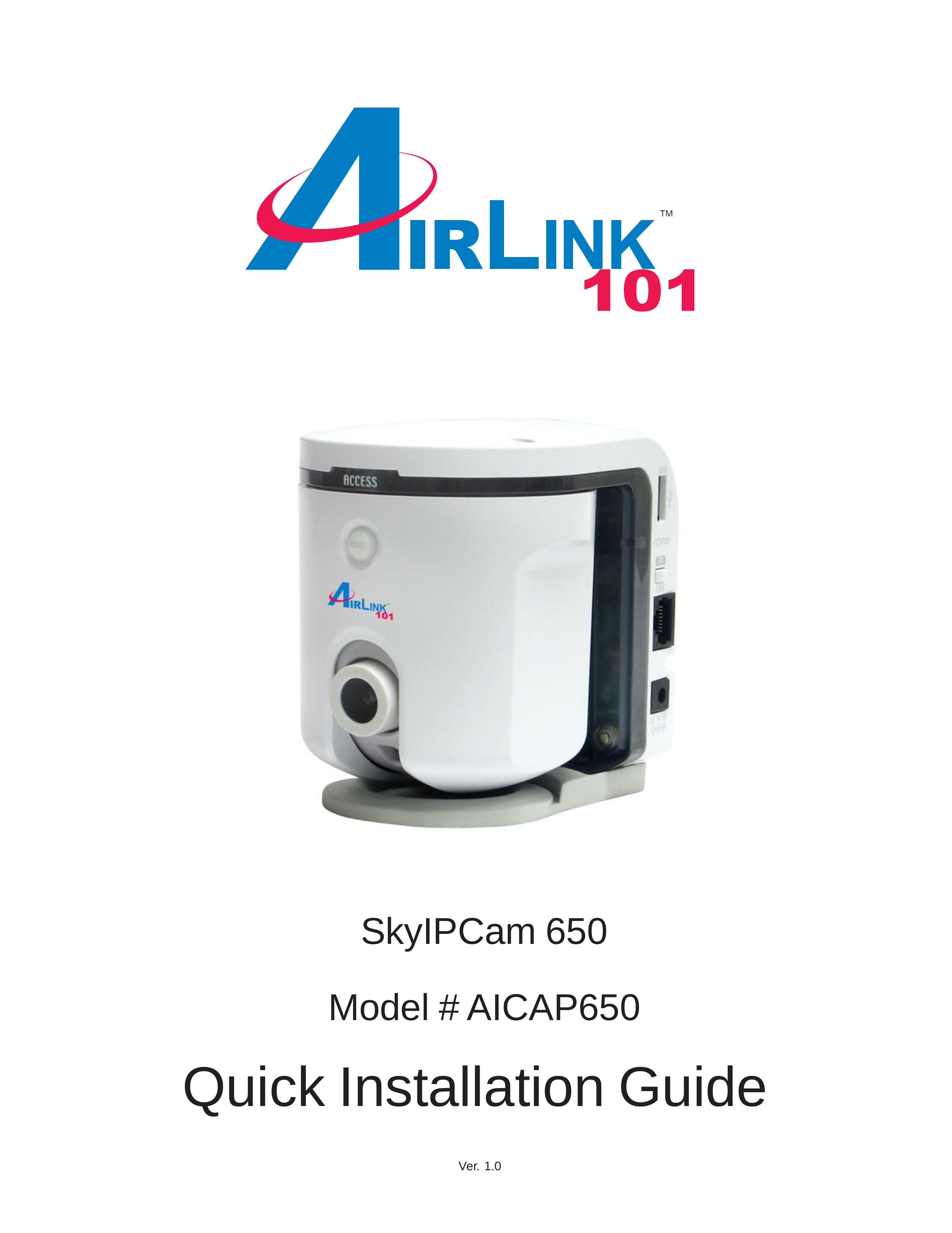 Airlink101 AICAP650 Digital Camera User Manual