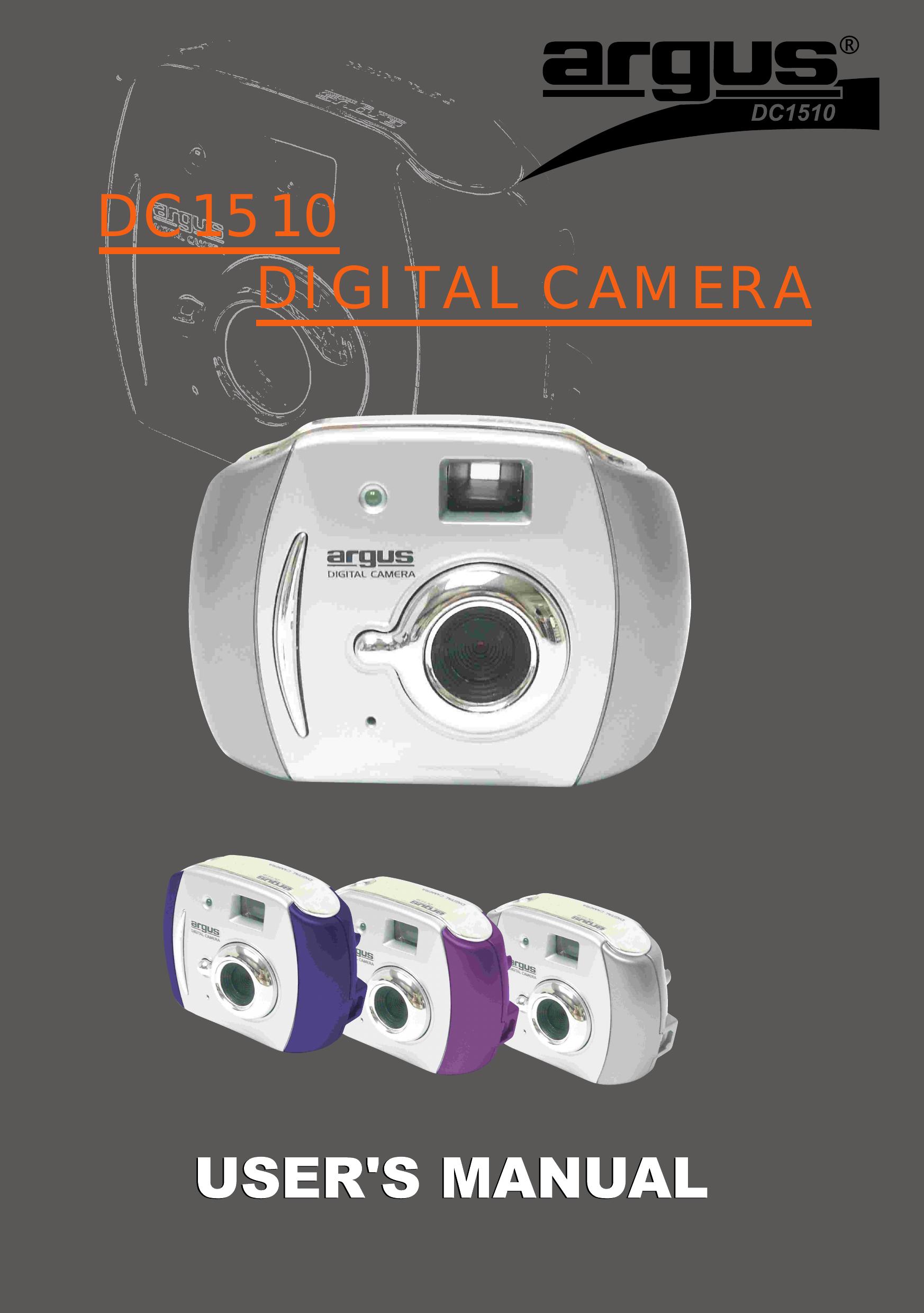 Argus Camera DC1510 Digital Camera User Manual