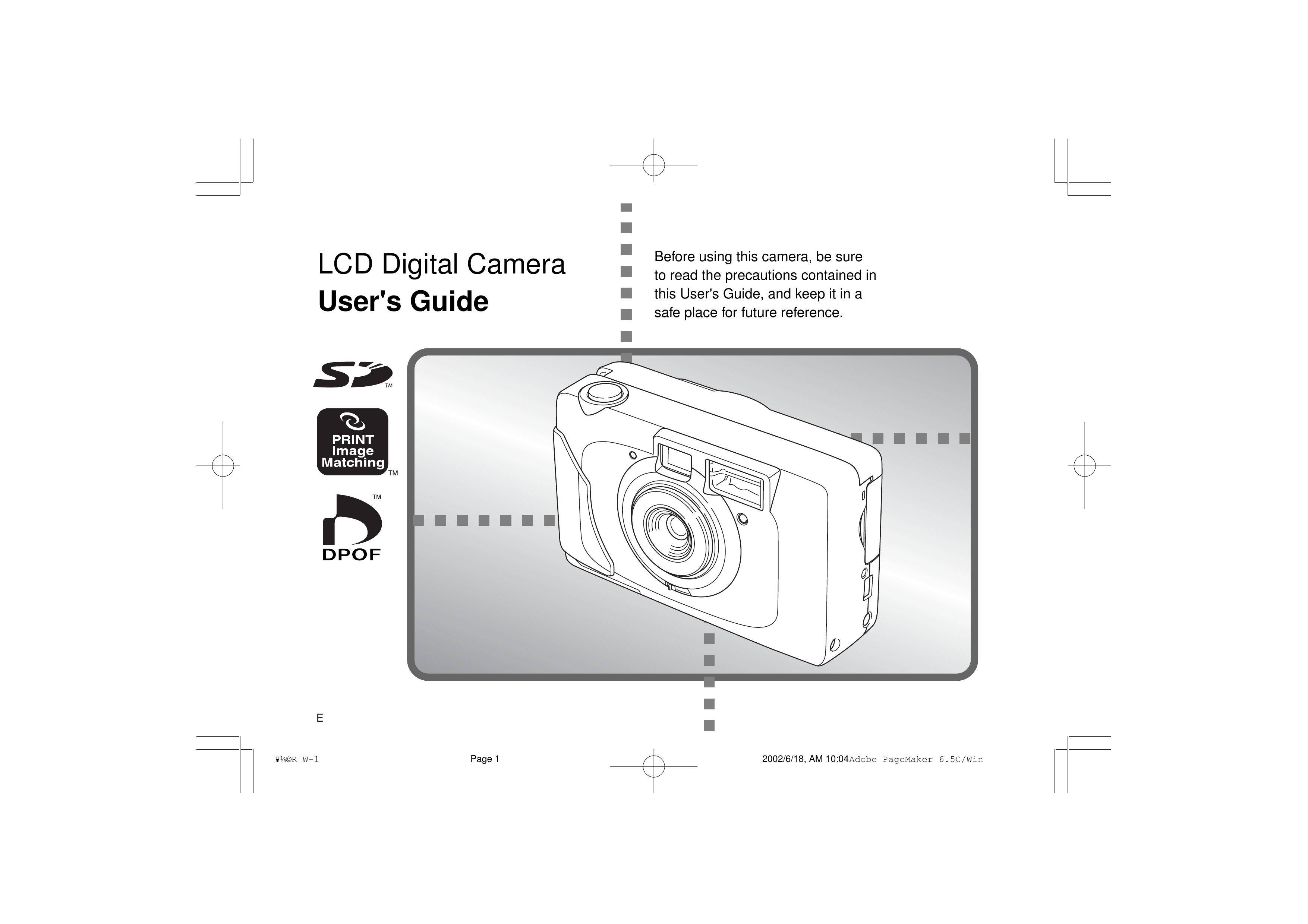 Argus Camera RW-1 Digital Camera User Manual