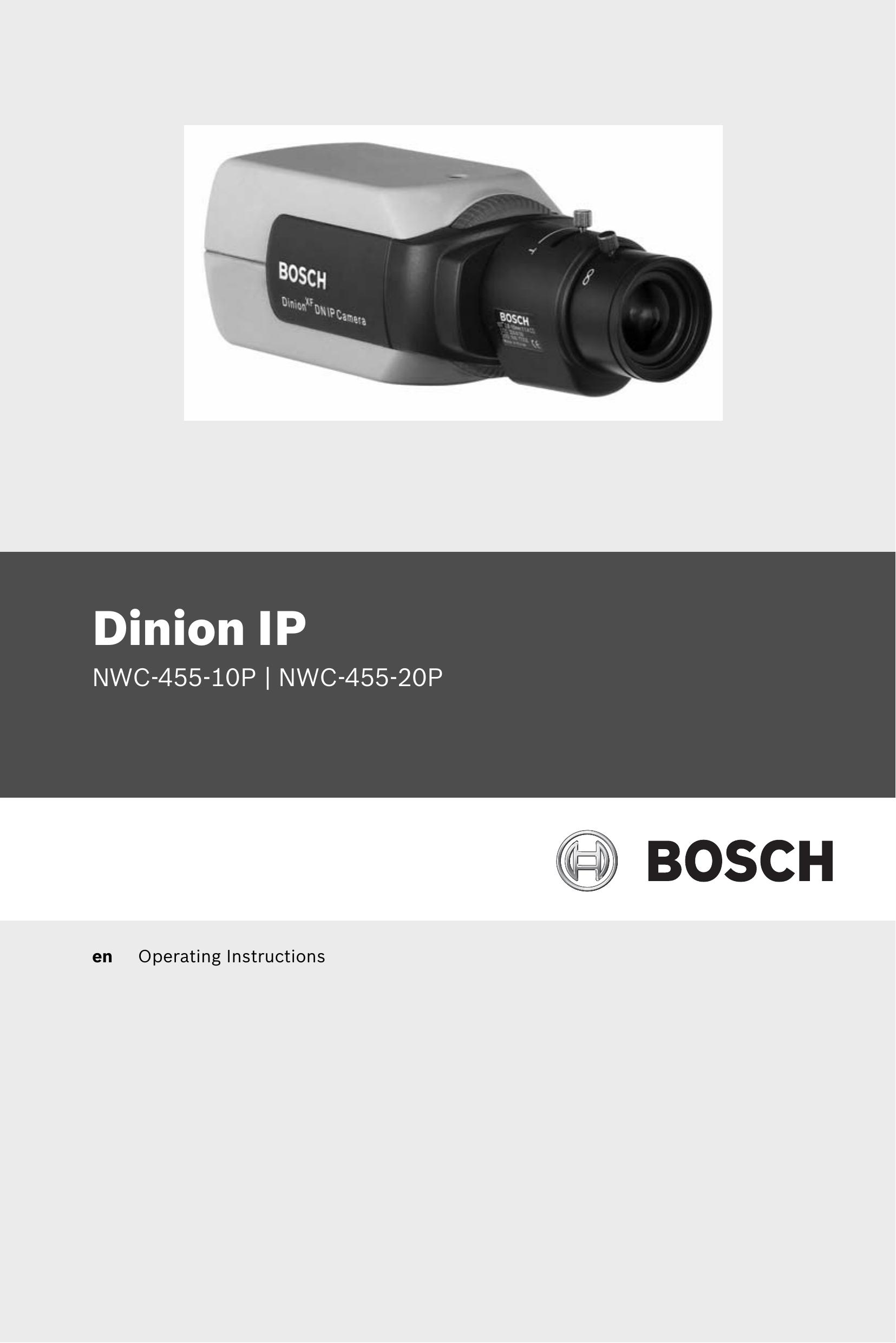 Bosch Power Tools NWC45510P Digital Camera User Manual