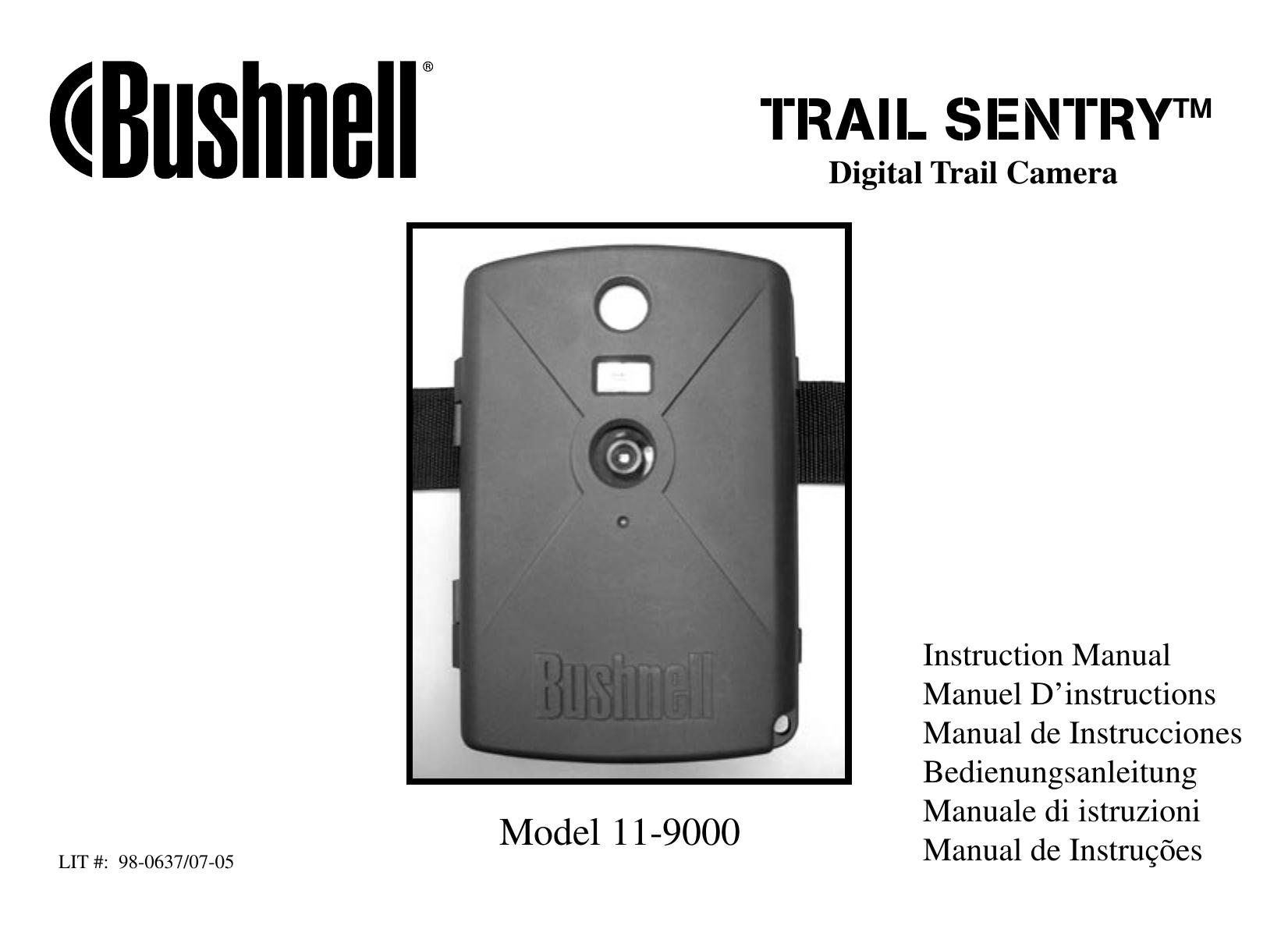 Bushnell 11-9000 Digital Camera User Manual