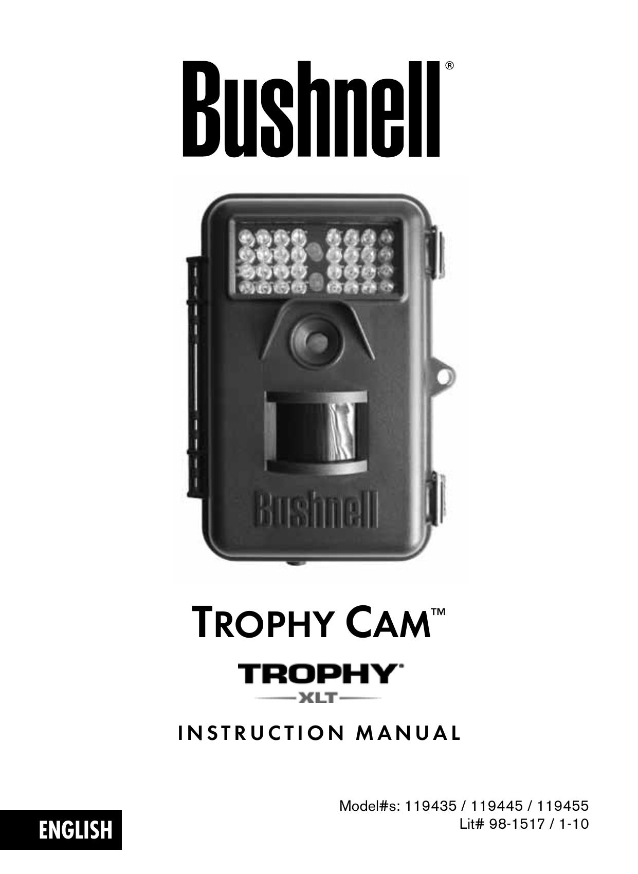 Bushnell 119435 Digital Camera User Manual