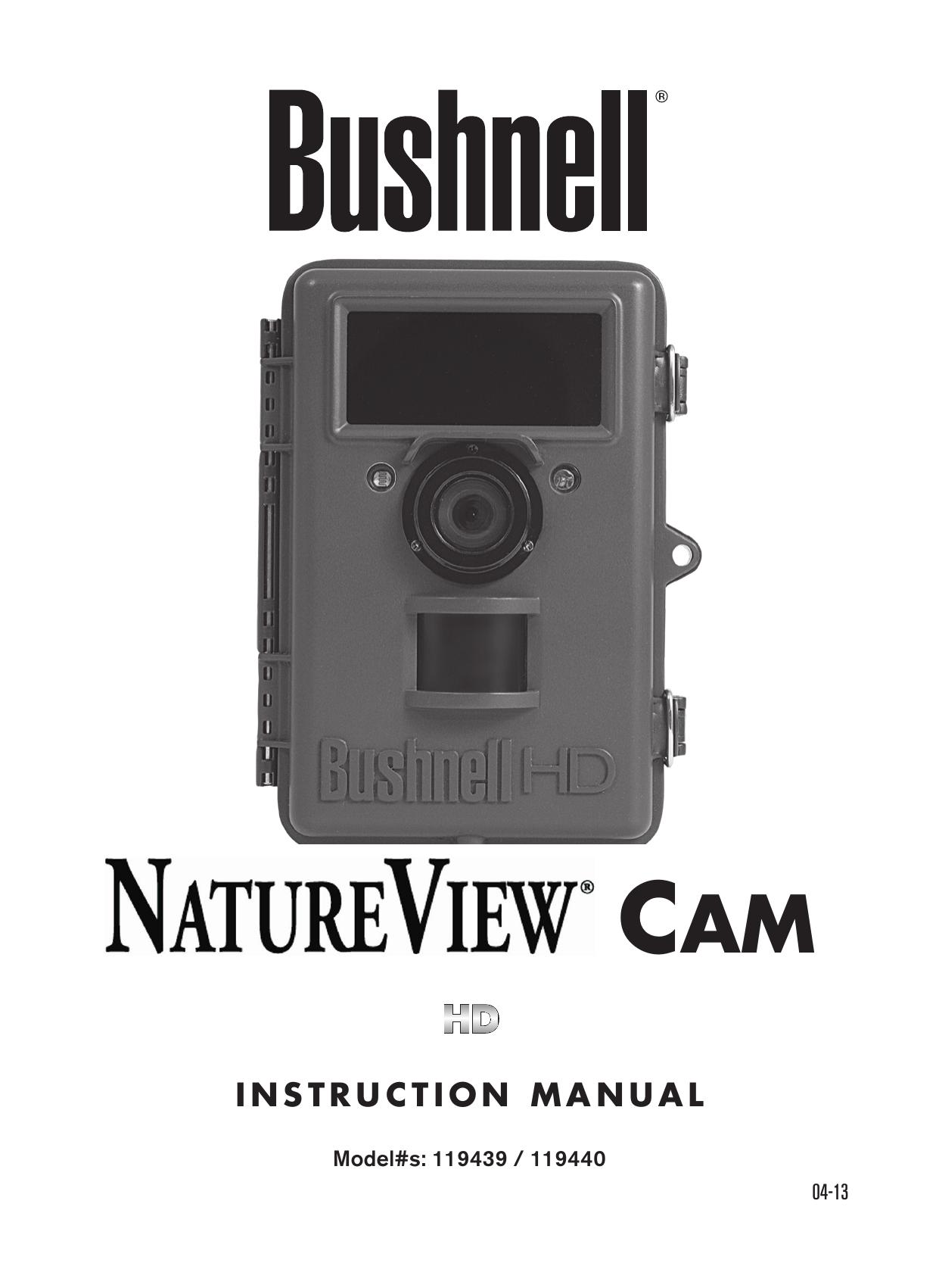Bushnell 119439 Digital Camera User Manual